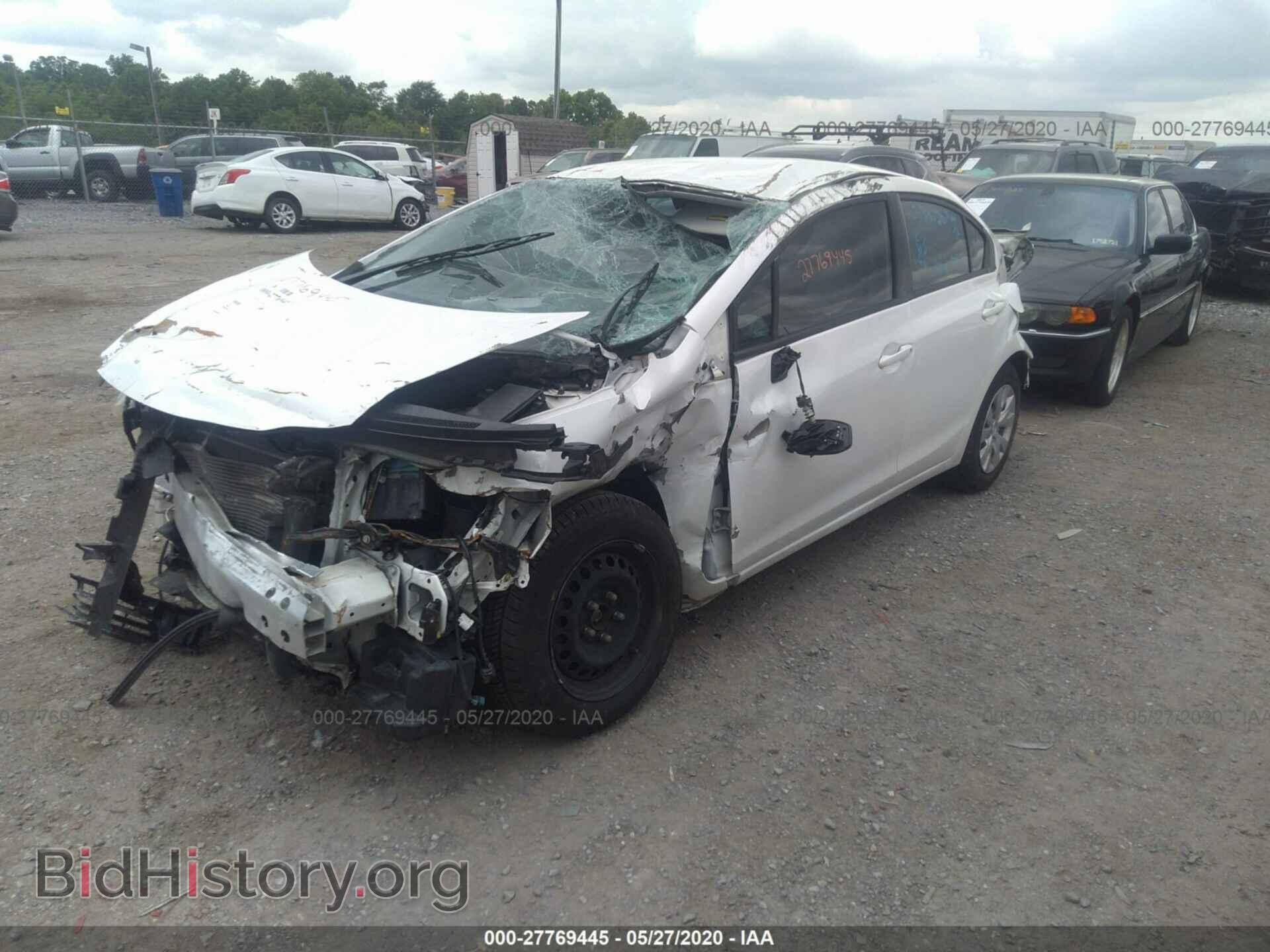 2012 HONDA CIVIC - VIN: 19XFB2F51CE087096 - Фото 2