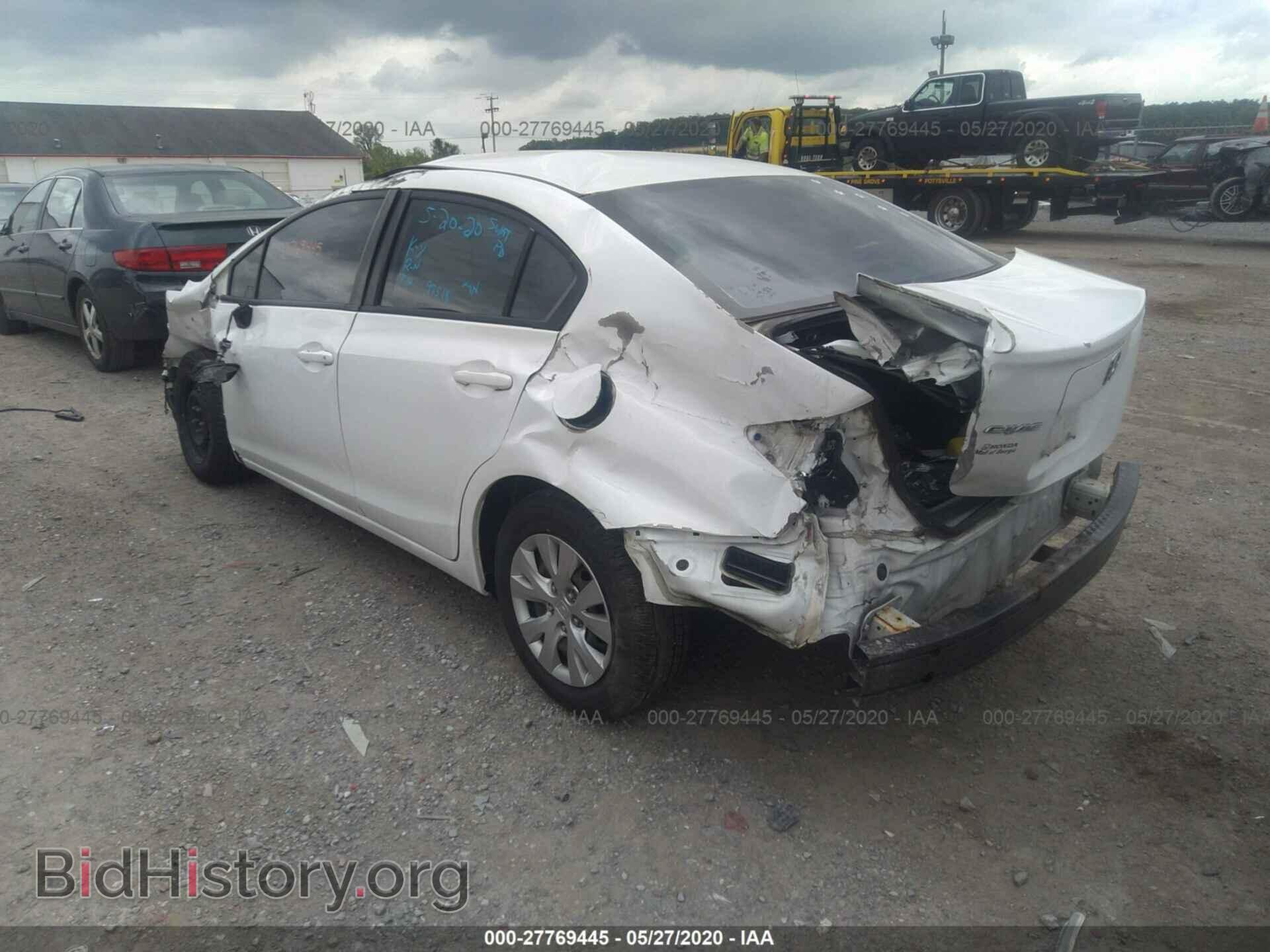 2012 HONDA CIVIC - VIN: 19XFB2F51CE087096 - Фото 3