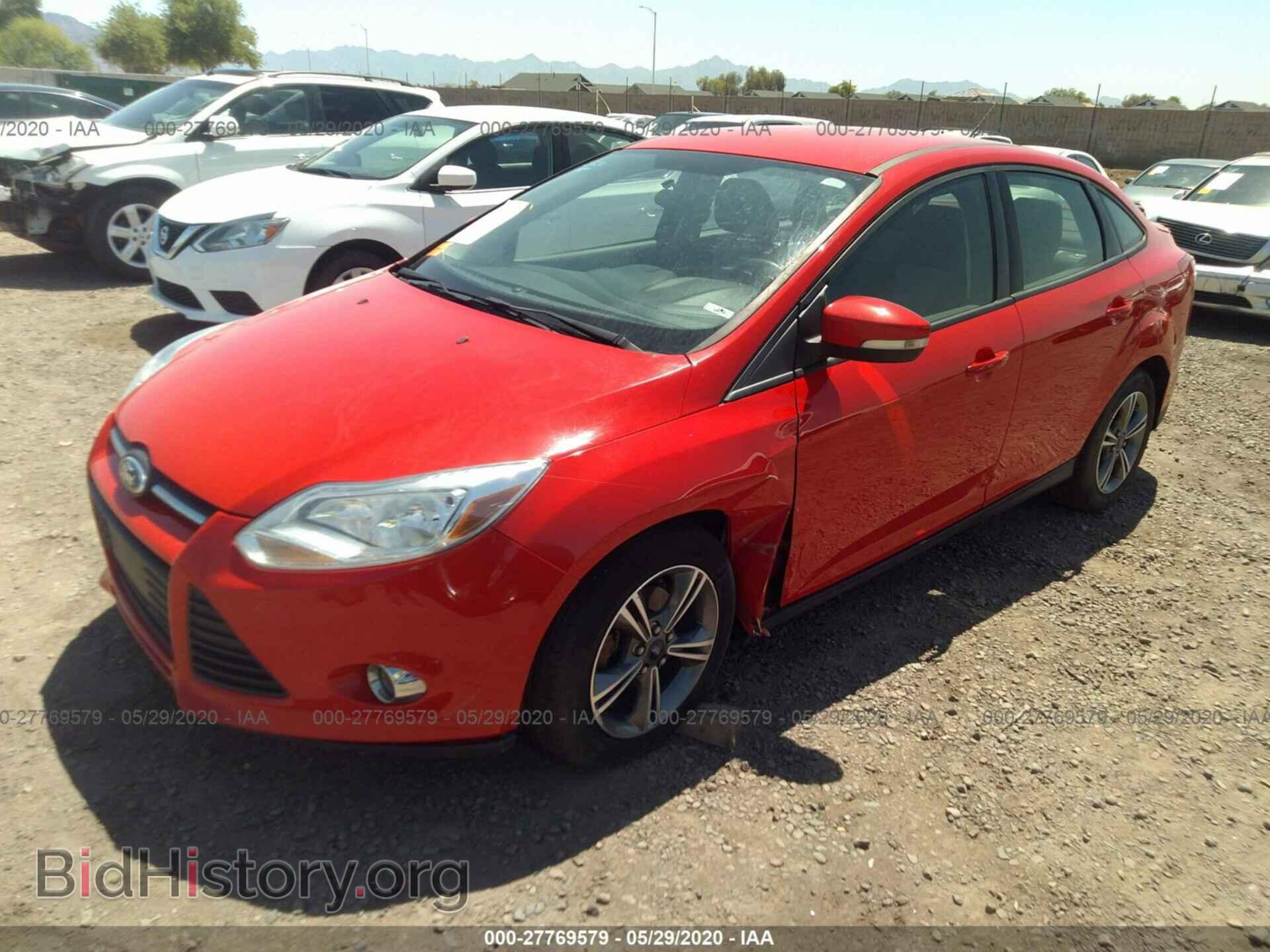 2014 FORD FOCUS - VIN: 1FADP3F28EL460946 - Фото 2