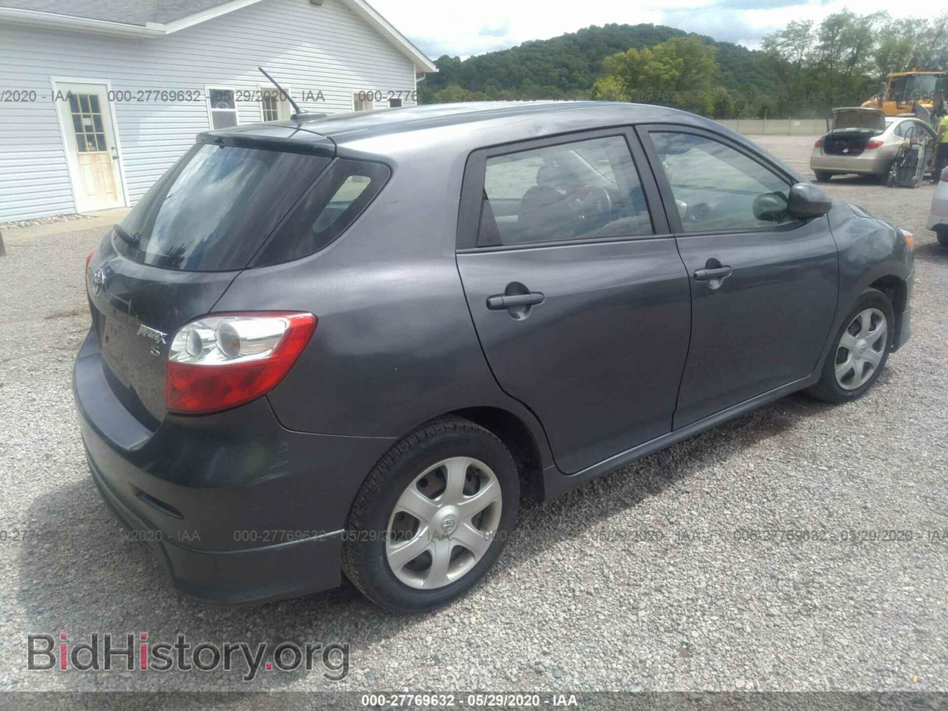 2009 TOYOTA COROLLA MATRIX - VIN: 2T1KE40EX9C006291 - Фото 4