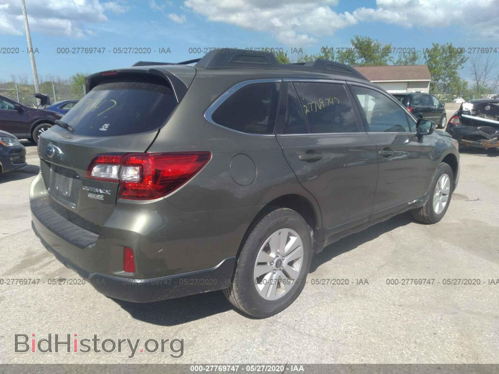 2015 SUBARU OUTBACK - VIN: 4S4BSAFC9F3282877 - Фото 4