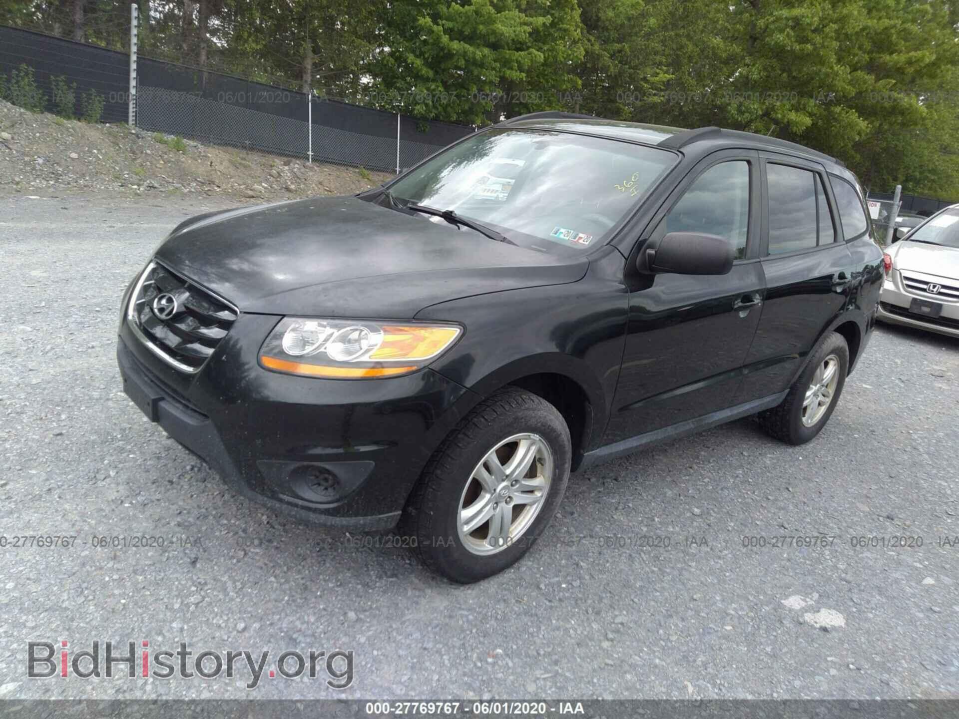 2010 HYUNDAI SANTA FE - VIN: 5NMSGDAB1AH402252 - Фото 2
