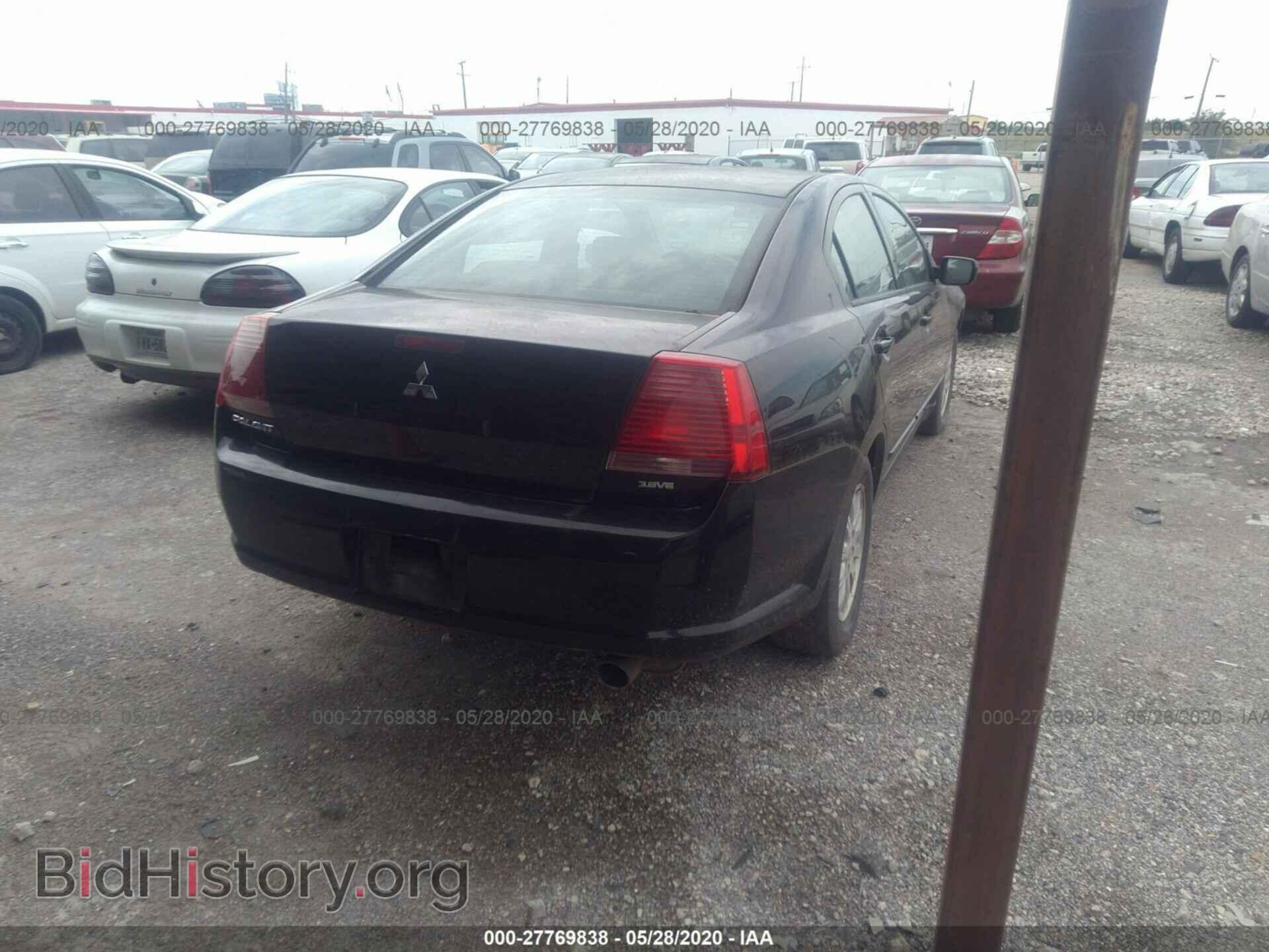2006 MITSUBISHI GALANT - VIN: 4A3AB36S16E052562 - Фото 4