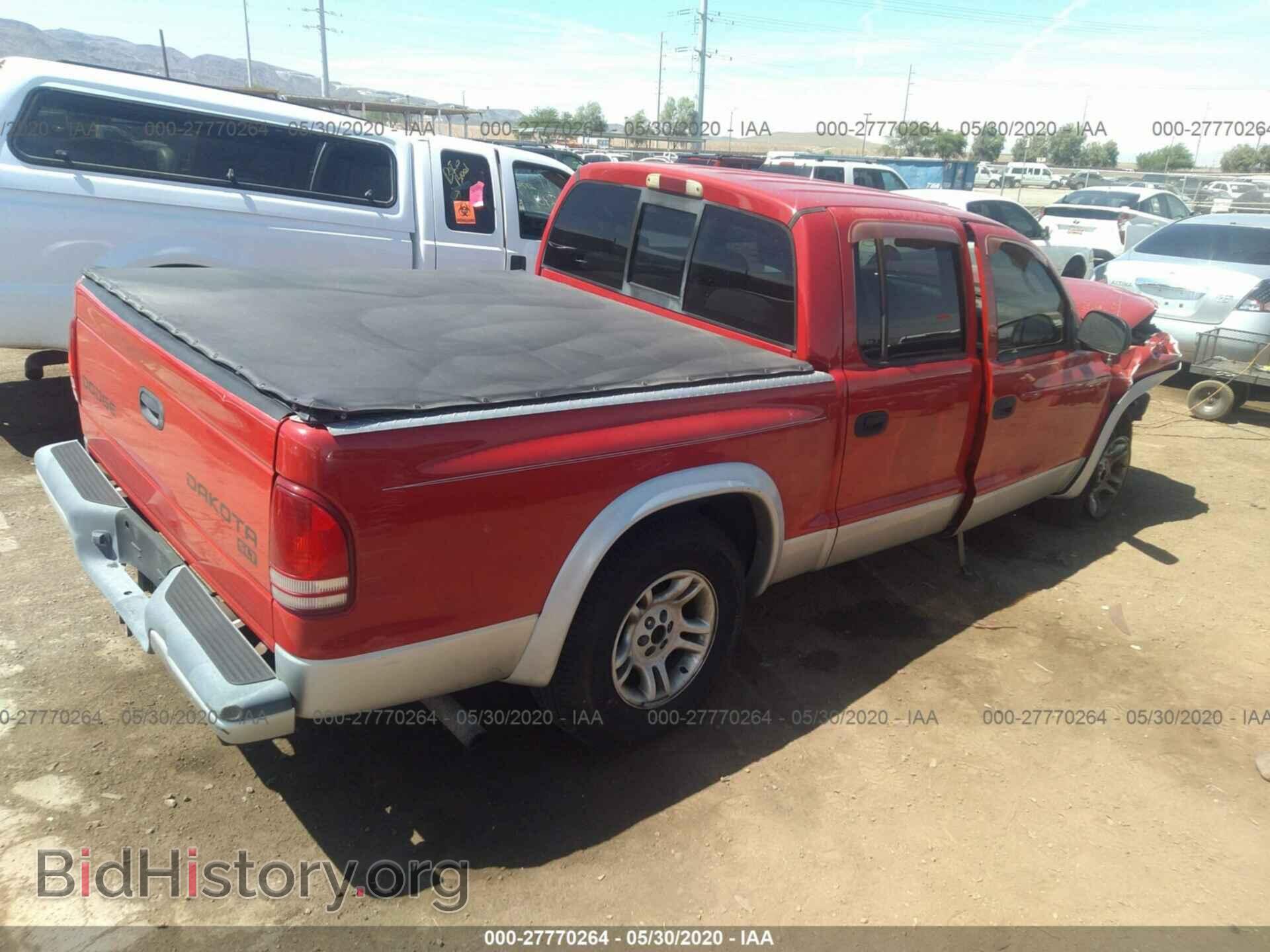 2003 DODGE DAKOTA - VIN: 1D7HL48N43S197318 - Фото 4