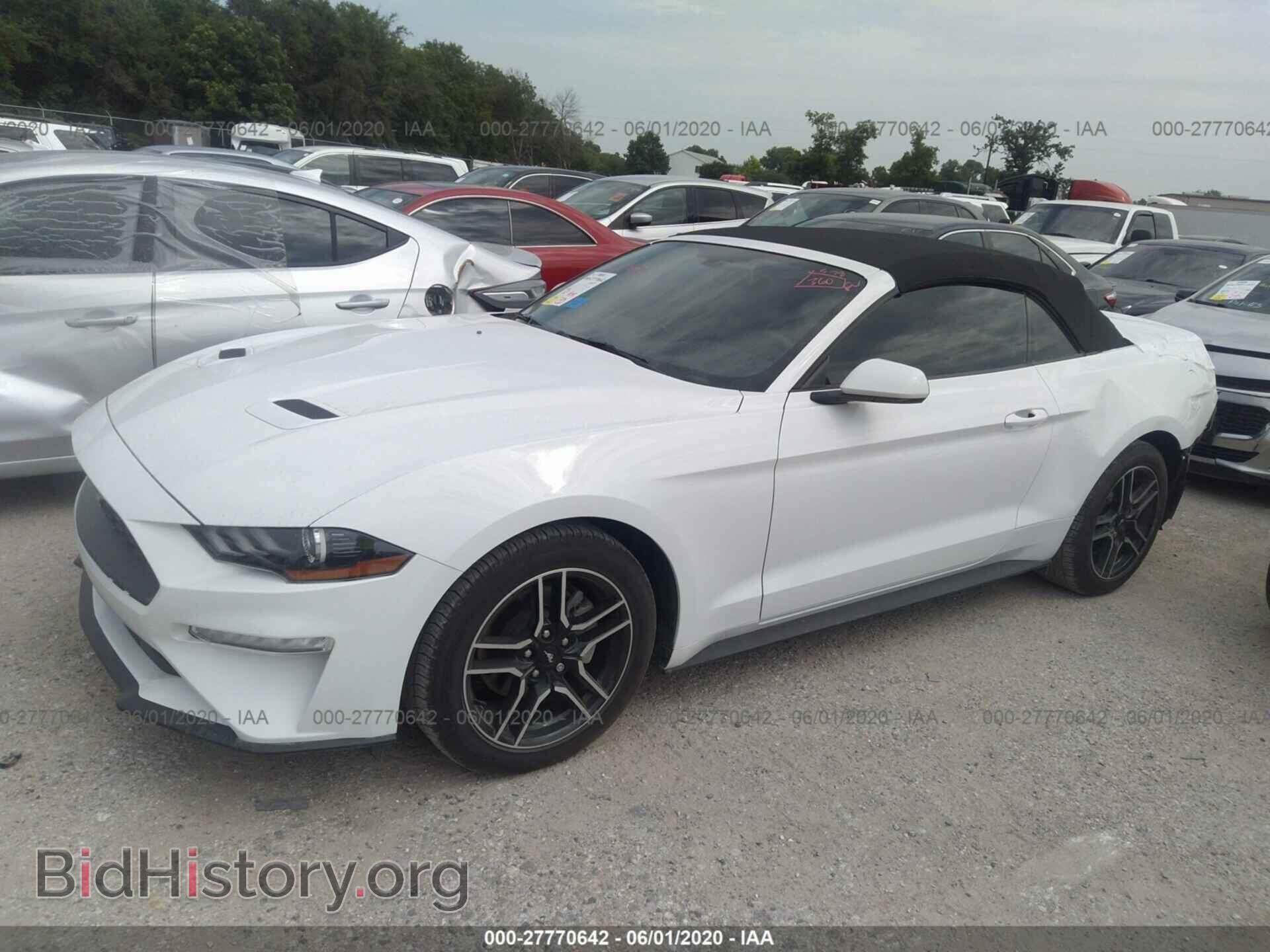2019 FORD MUSTANG - VIN: 1FATP8UH1K5118030 - Фото 2