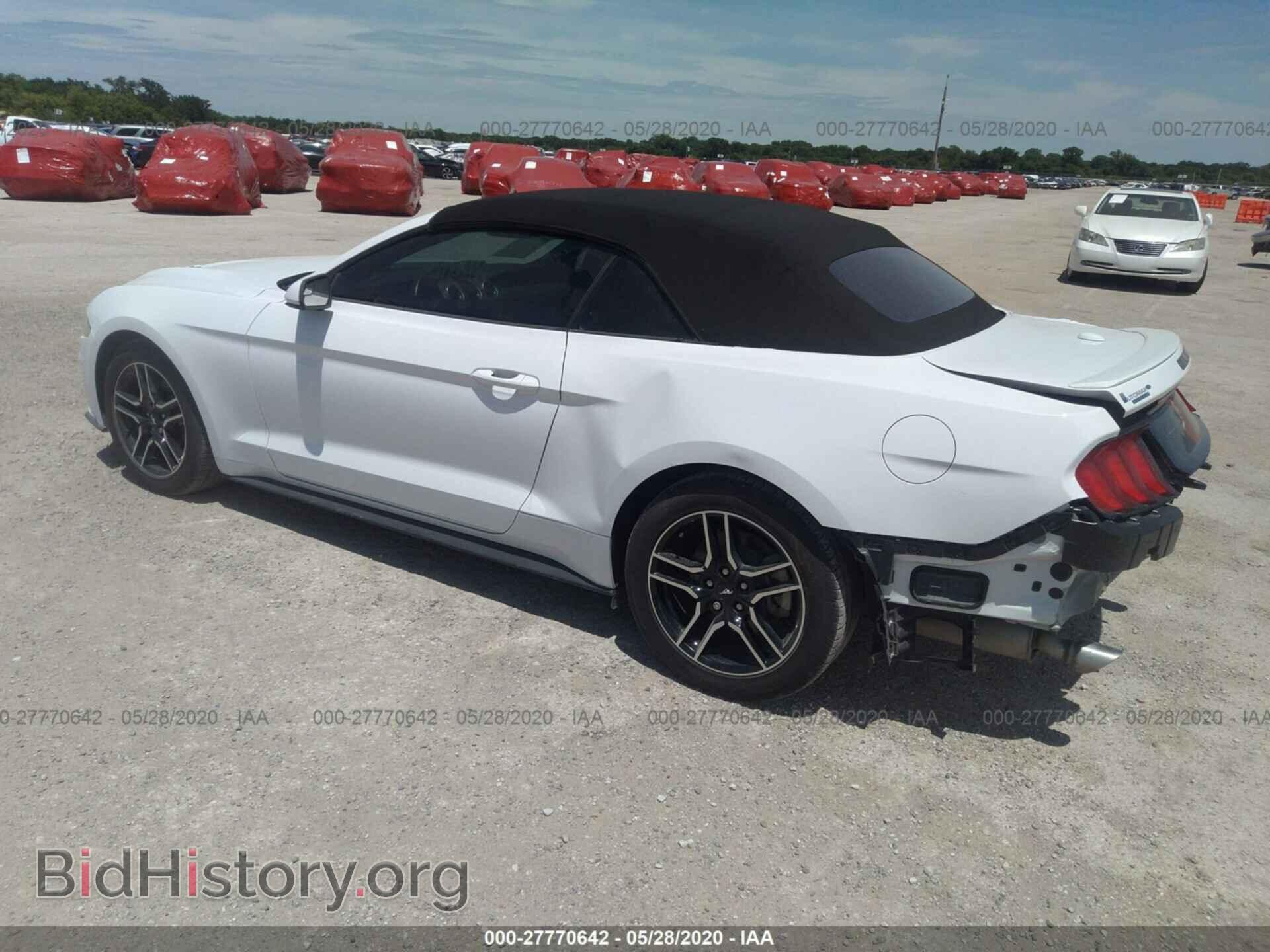 2019 FORD MUSTANG - VIN: 1FATP8UH1K5118030 - Фото 3