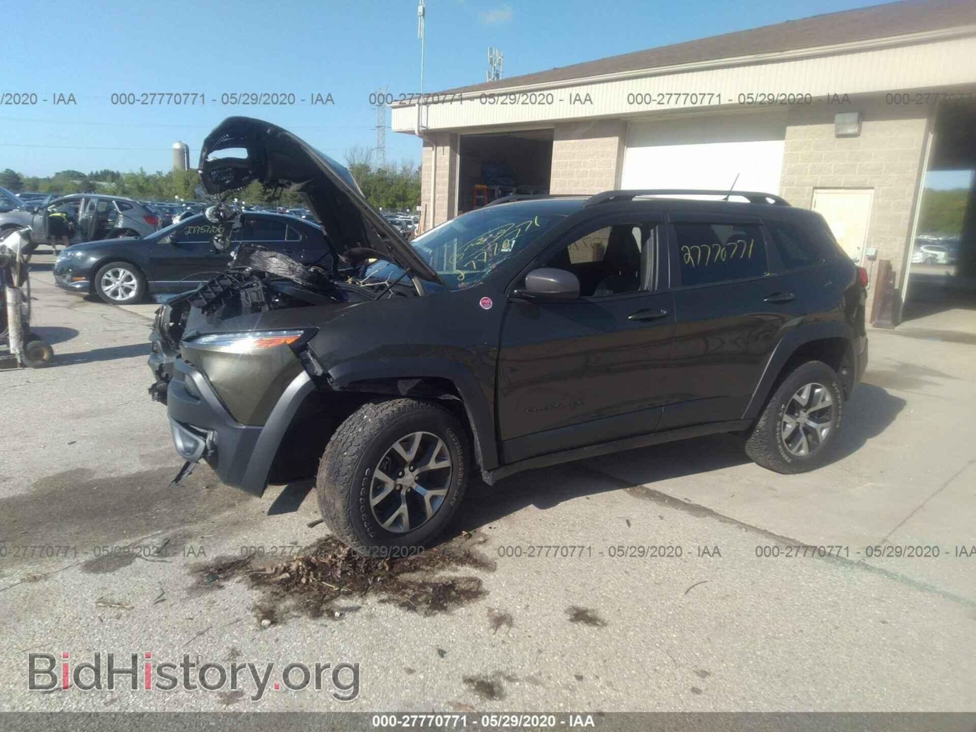 2015 JEEP CHEROKEE - VIN: 1C4PJMBS8FW726695 - Фото 2
