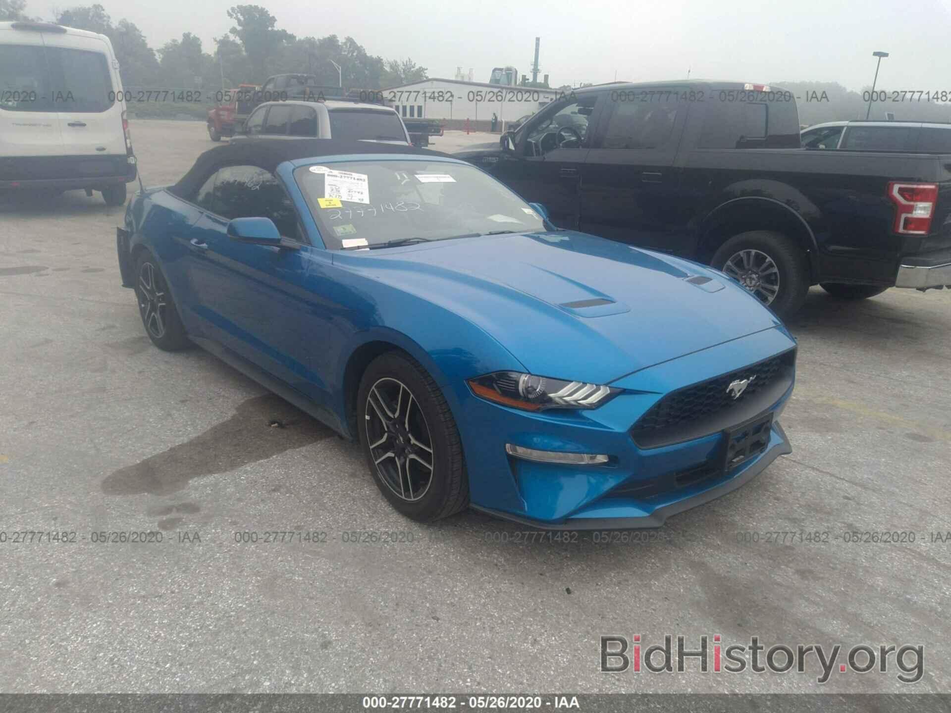 Photo 1FATP8UH7K5170780 - FORD MUSTANG 2019