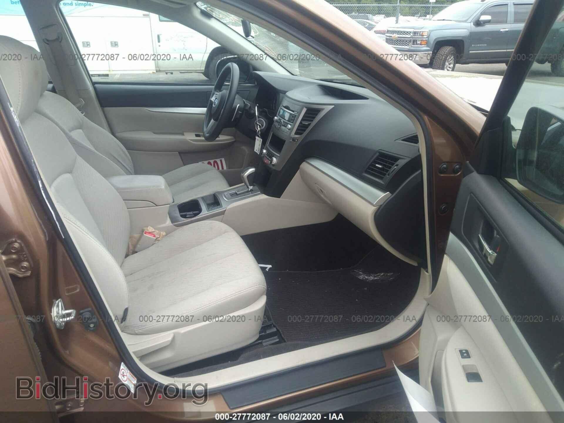 2011 SUBARU OUTBACK - VIN: 4S4BRBAC6B3431538 - Фото 5
