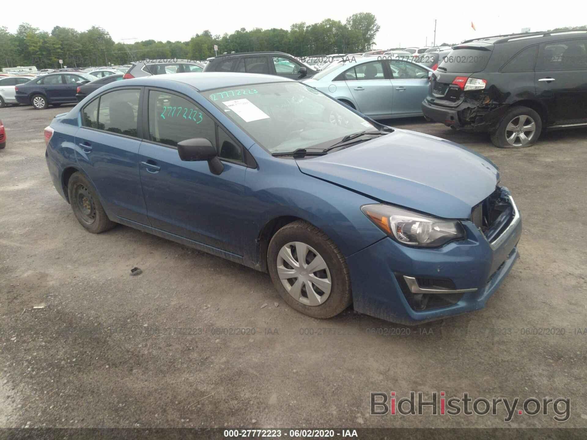 Photo JF1GJAA60FH014372 - SUBARU IMPREZA SEDAN 2015