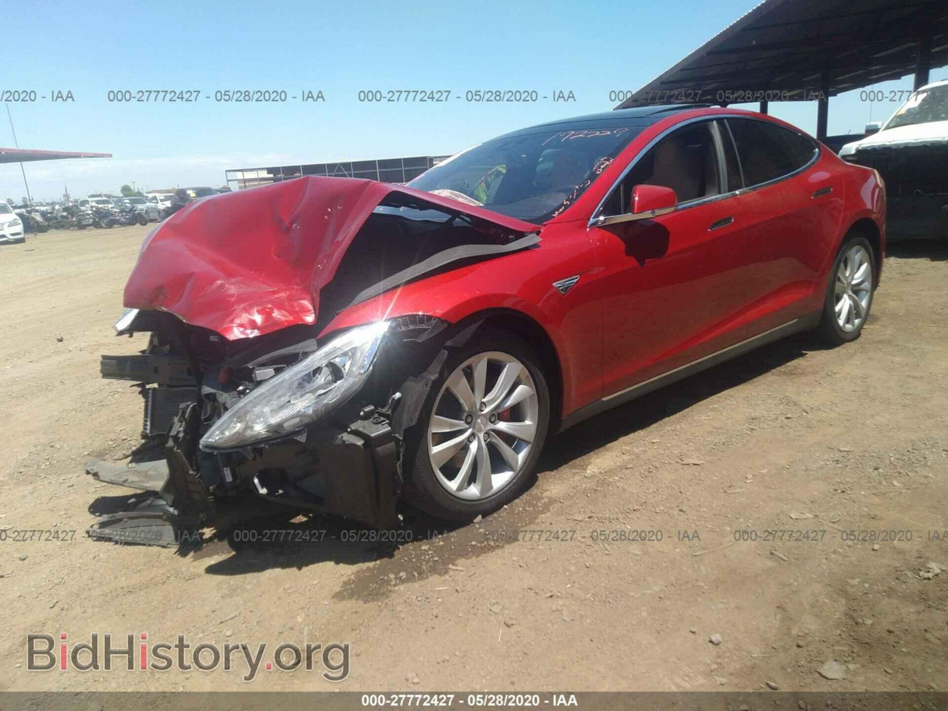 2015 TESLA MODEL S - VIN: 5YJSA1H40FF082020 - Photo 2