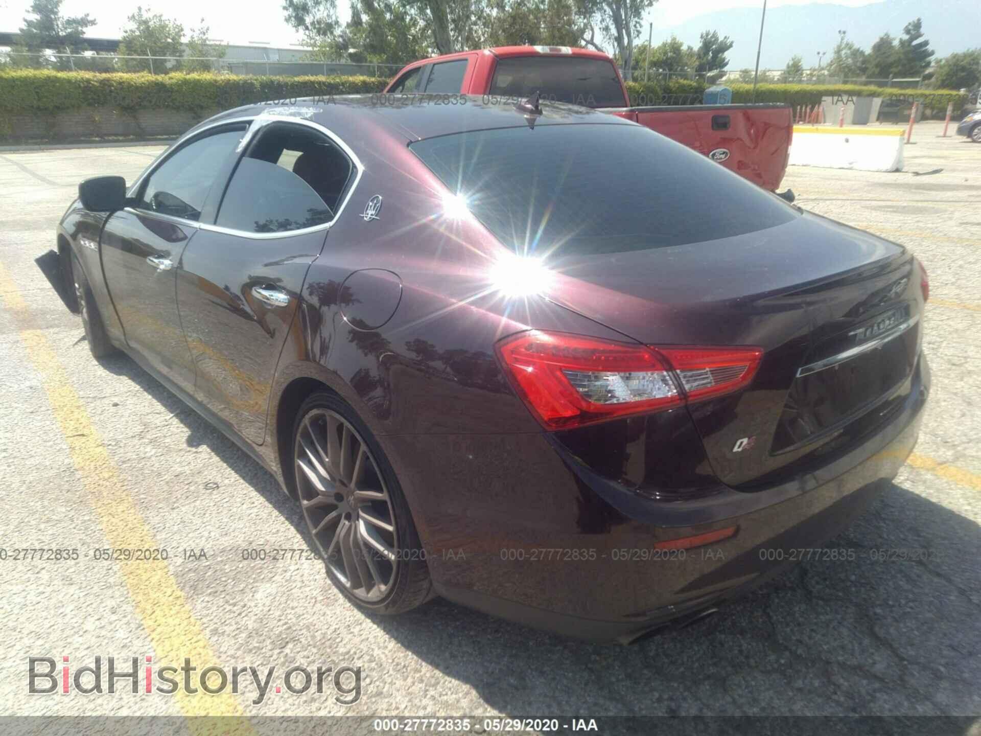2014 MASERATI GHIBLI - VIN: ZAM57RTAXE1124090 - Фото 3