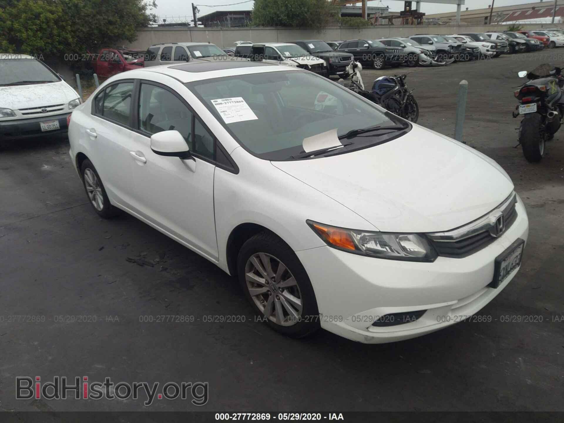 Фотография 2HGFB2F8XCH595793 - HONDA CIVIC 2012