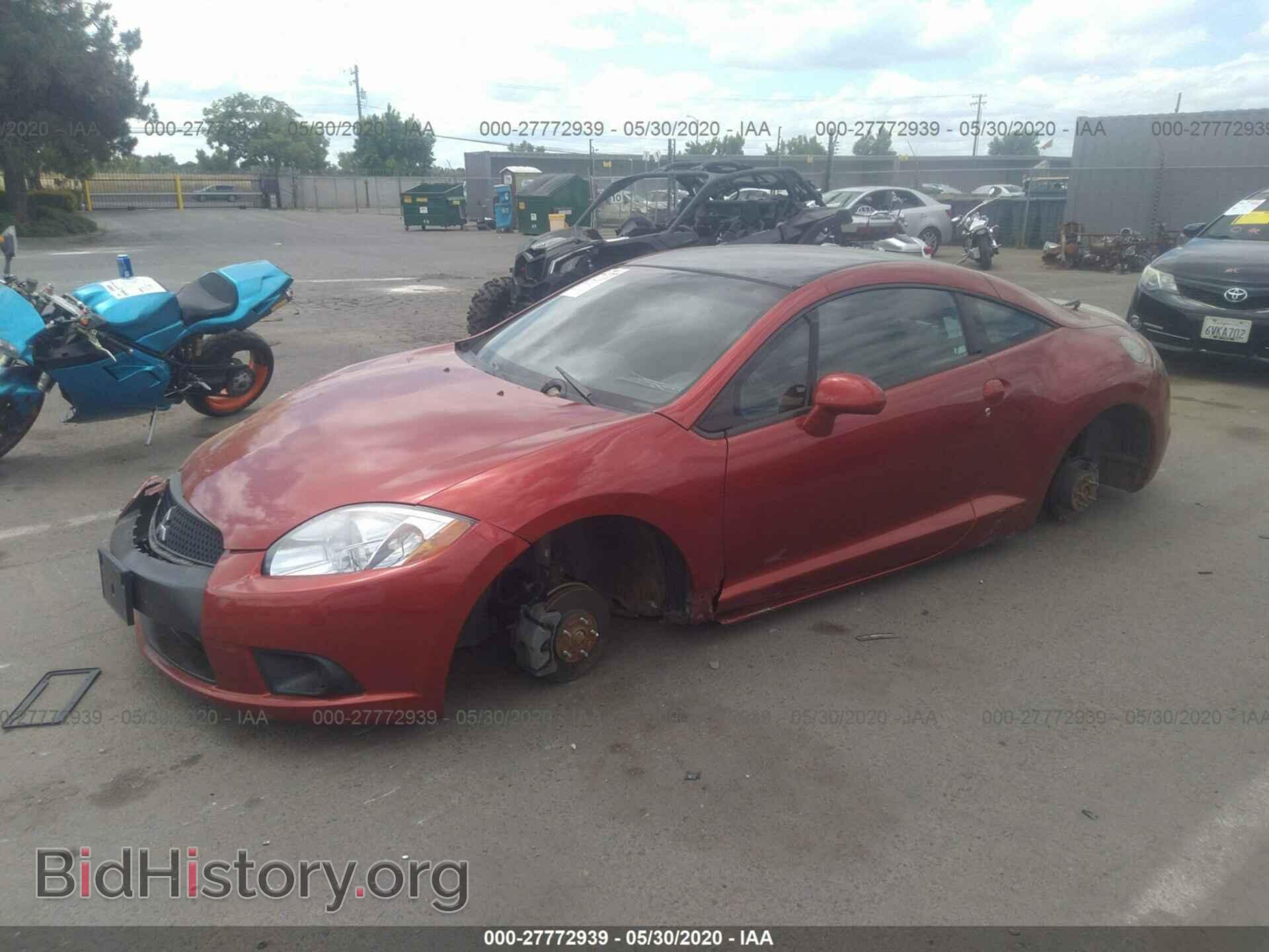 2011 MITSUBISHI ECLIPSE - VIN: 4A31K5DF1BE003597 - Photo 2