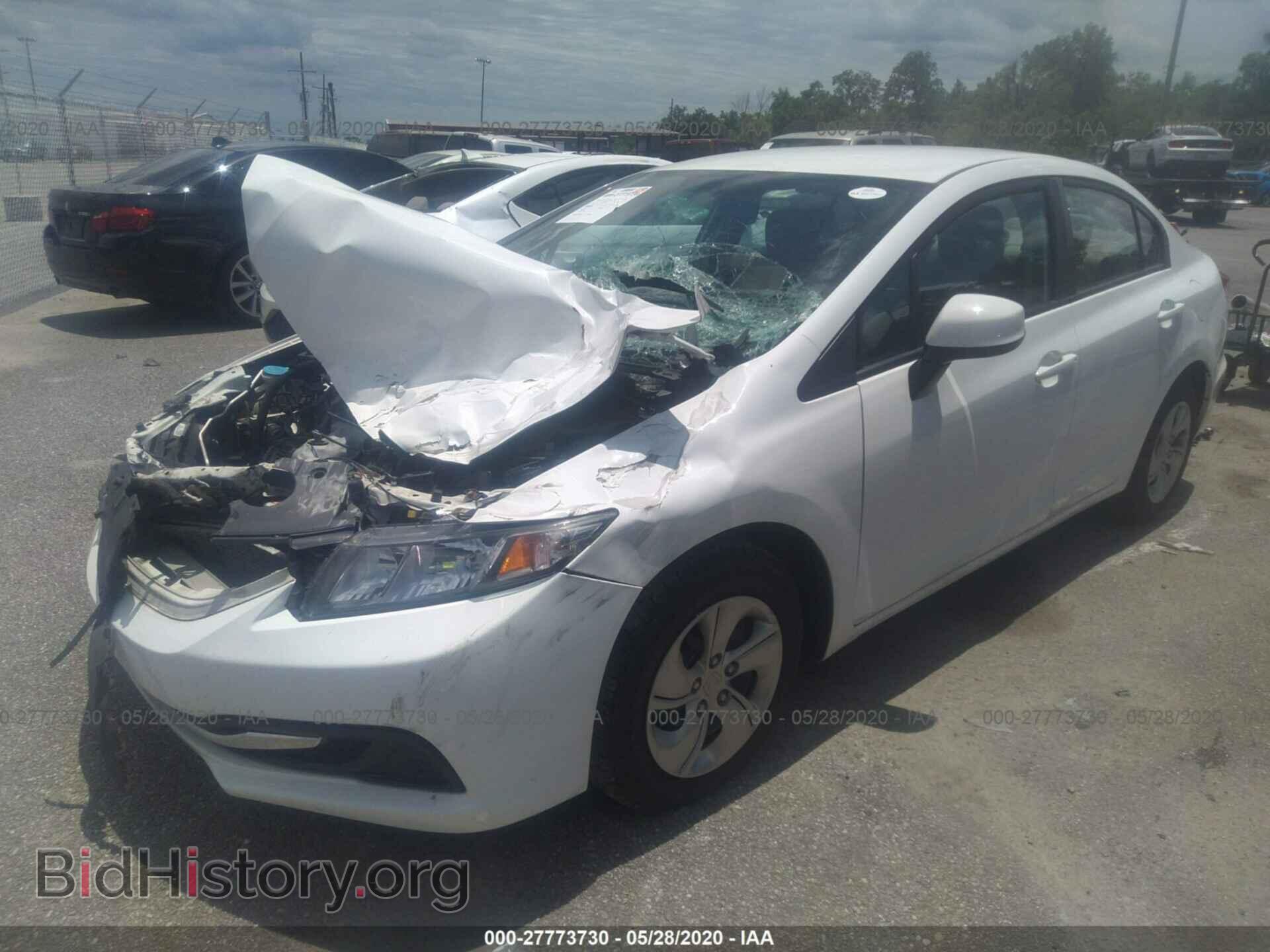 2013 HONDA CIVIC - VIN: 19XFB2F52DE082944 - Фото 2