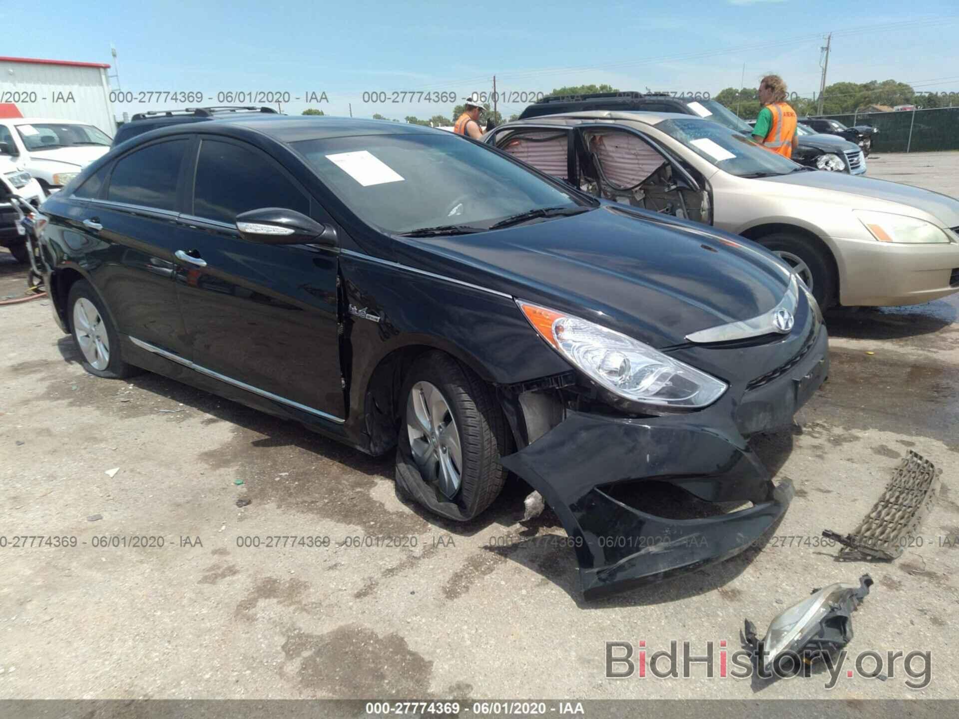 Photo KMHEC4A4XFA138584 - HYUNDAI SONATA HYBRID 2015