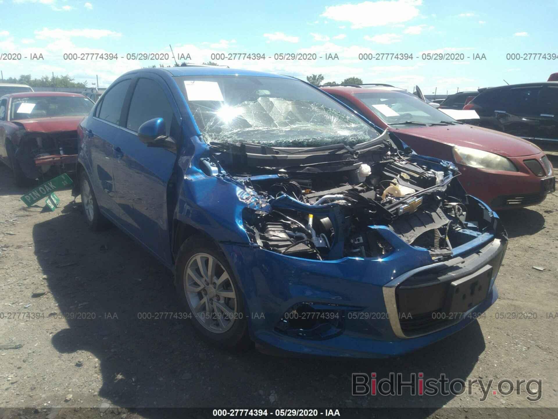 Фотография 1G1JD5SH7J4139456 - CHEVROLET SONIC 2018