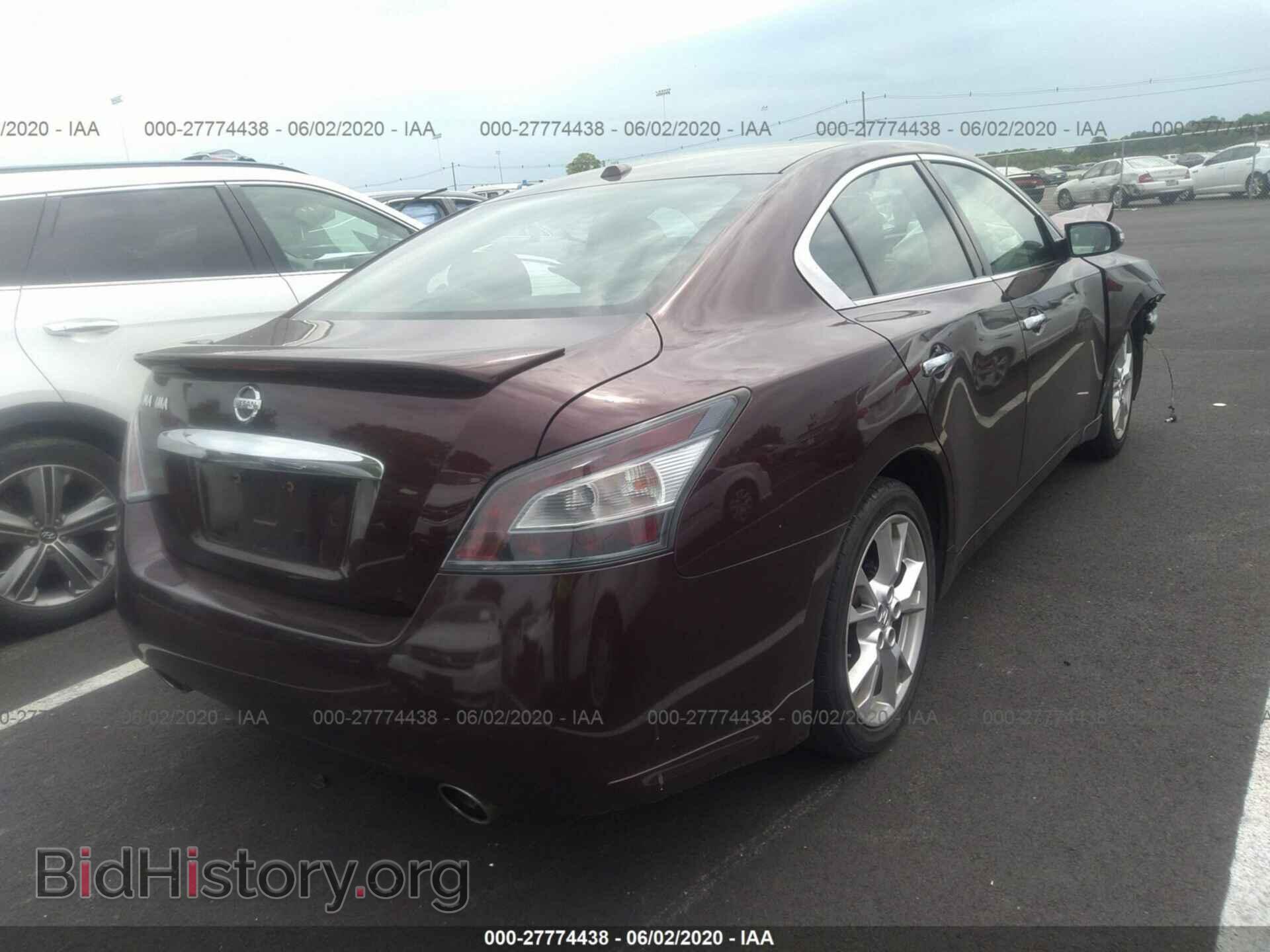 2014 NISSAN MAXIMA - VIN: 1N4AA5AP8EC465728 - Фото 4