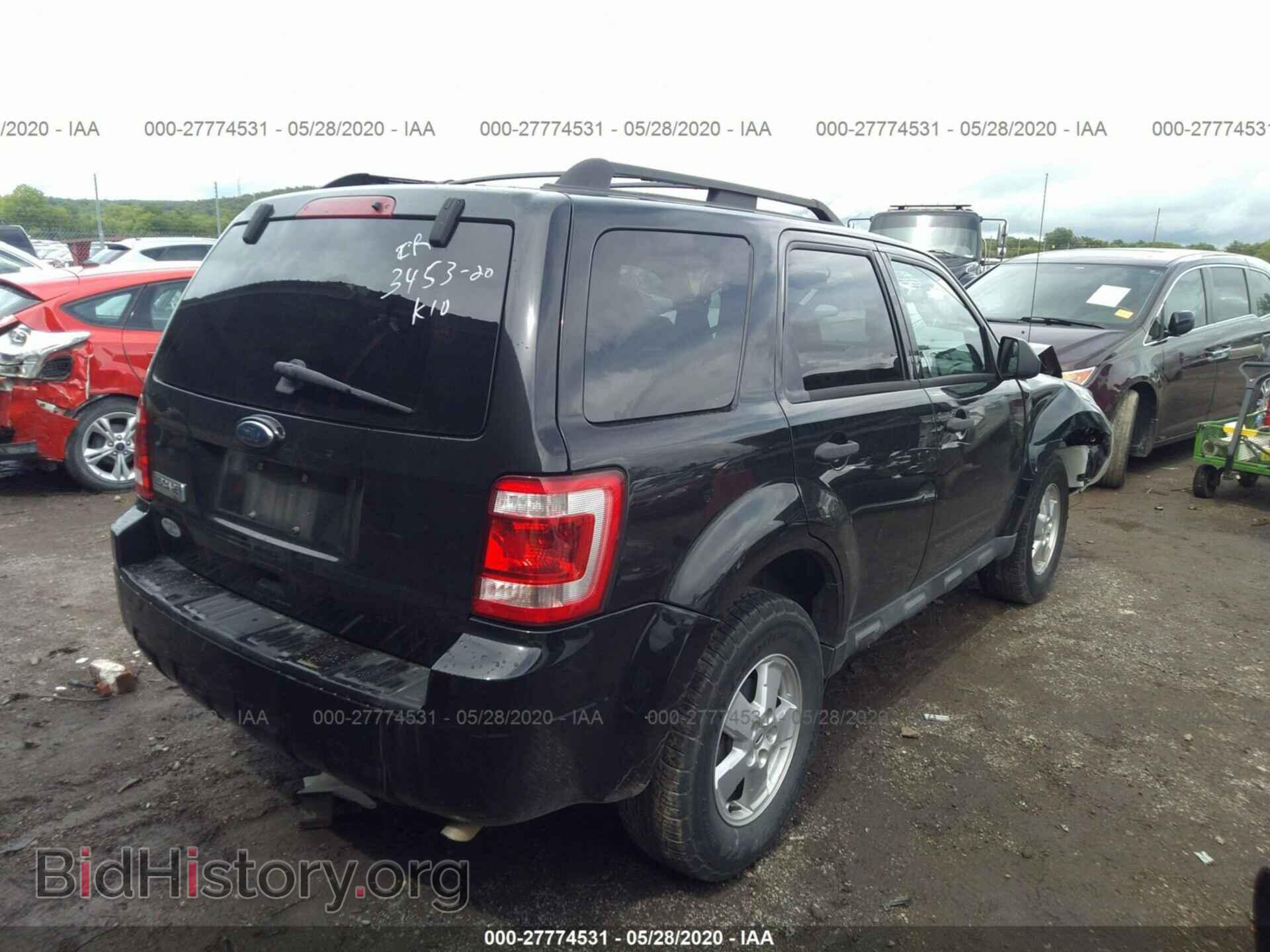 2011 FORD ESCAPE - VIN: 1FMCU0D74BKA14463 - Фото 4