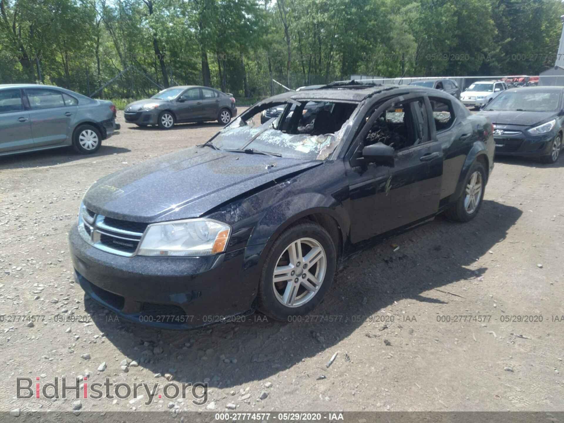 2011 DODGE AVENGER - VIN: 1B3BD1FB5BN537109 - Фото 2