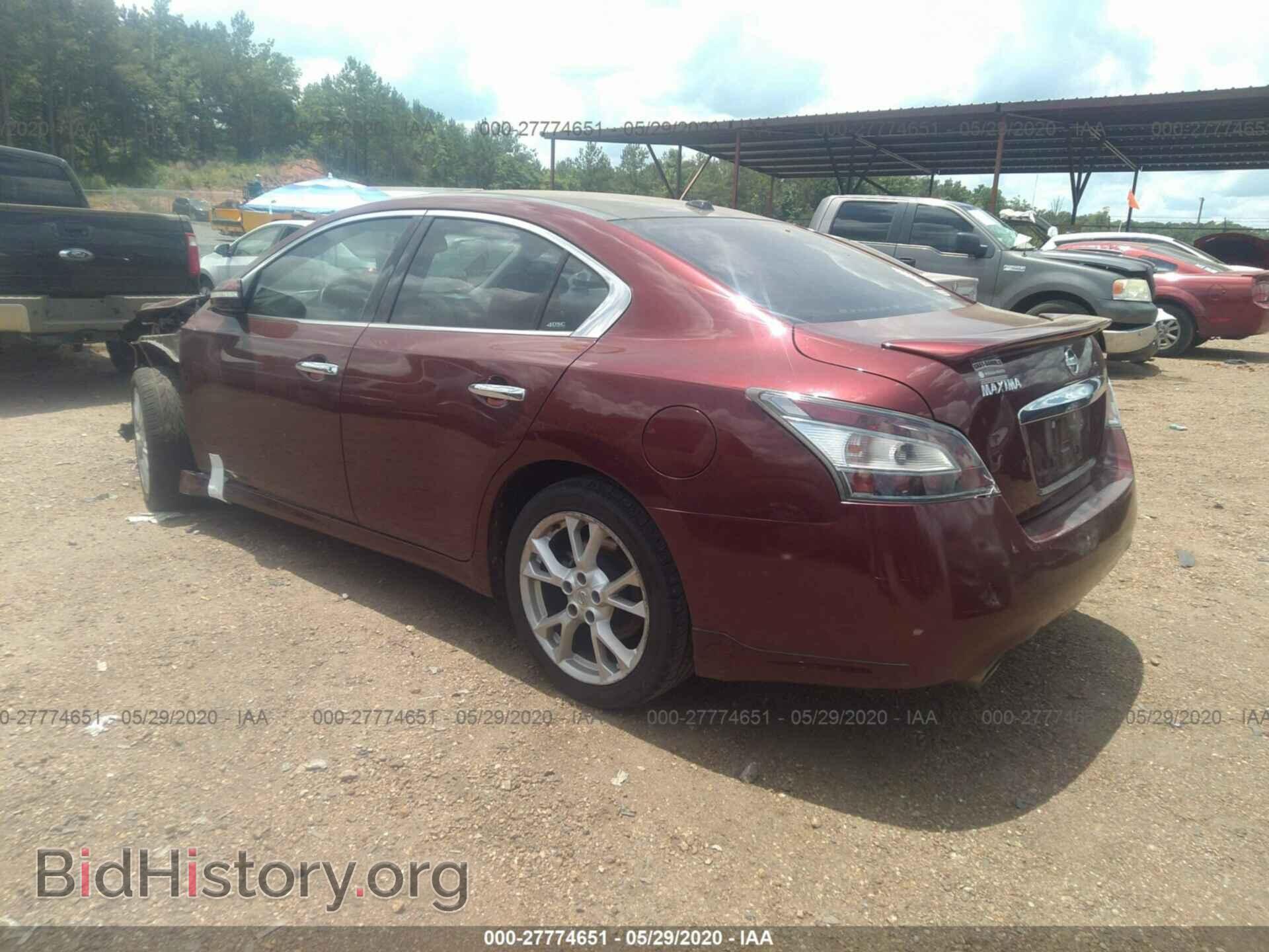 2012 NISSAN MAXIMA - VIN: 1N4AA5AP8CC819714 - Фото 3