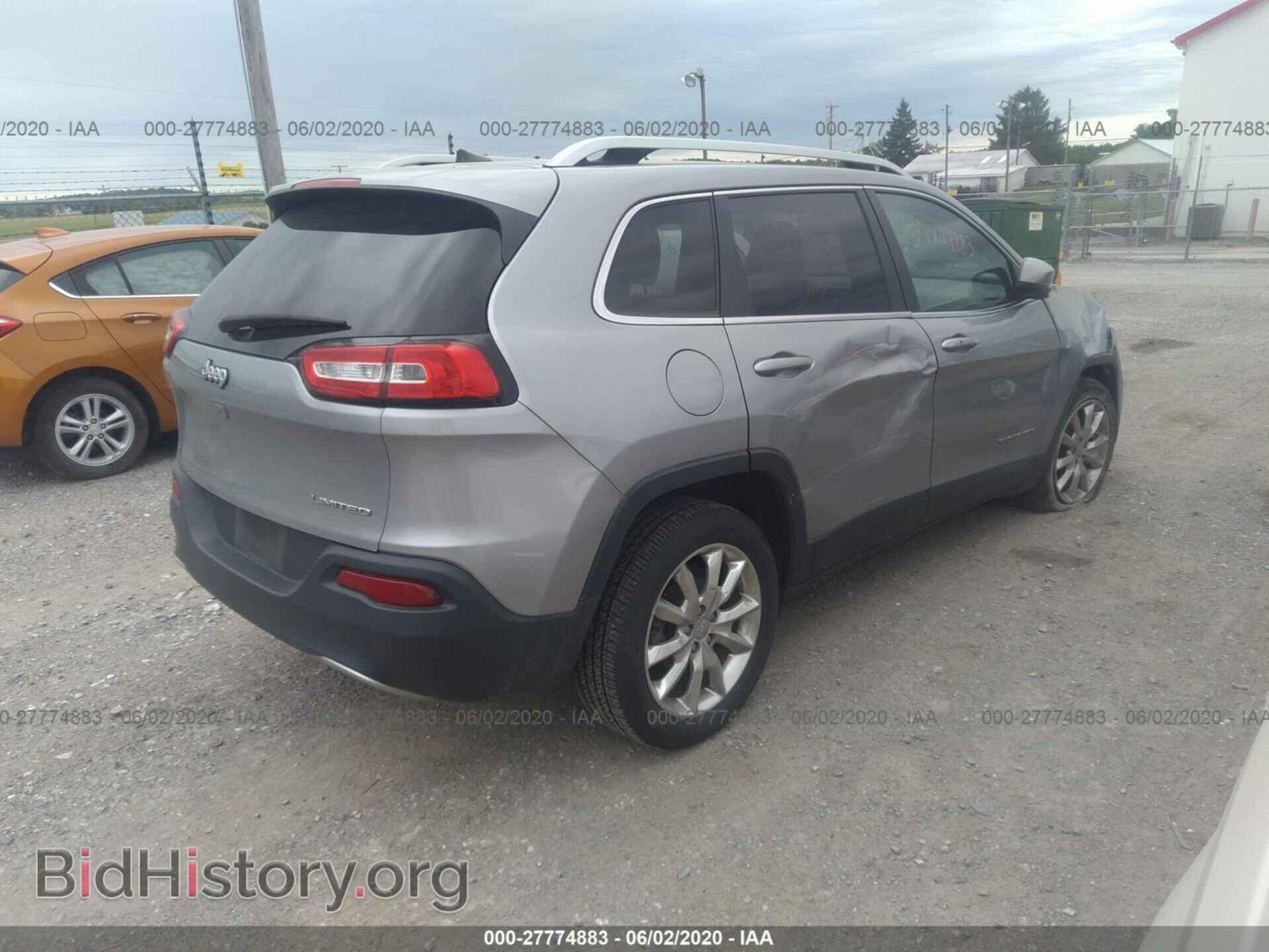 2016 JEEP CHEROKEE - VIN: 1C4PJLDB9GW247677 - Фото 4