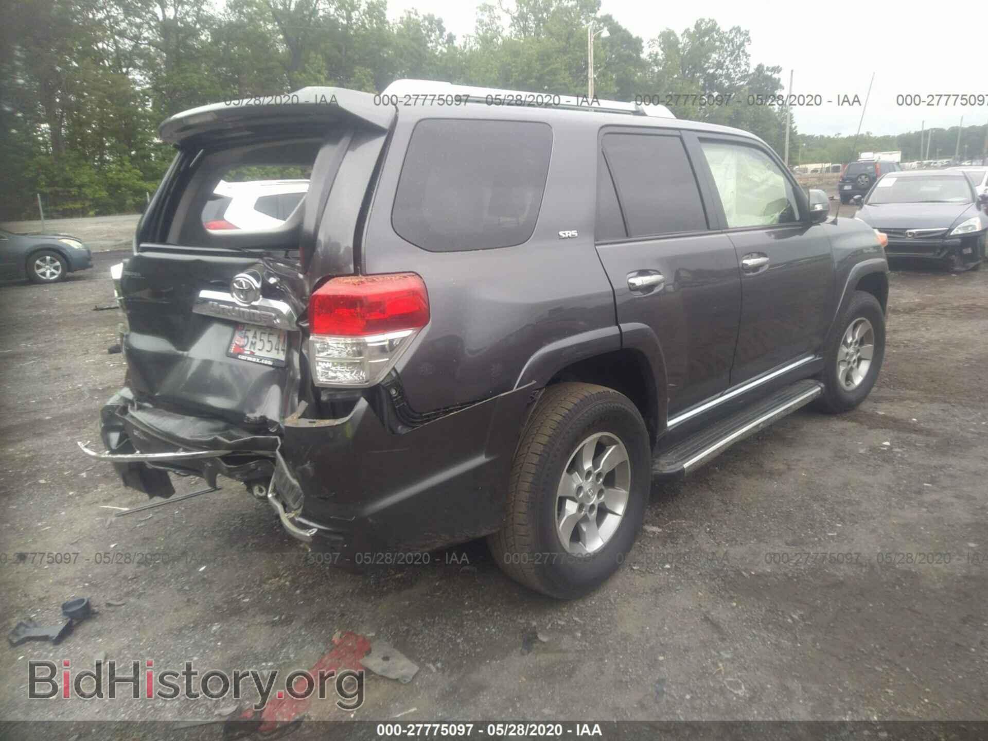 2011 TOYOTA 4RUNNER - VIN: JTEBU5JR9B5073795 - Фото 4