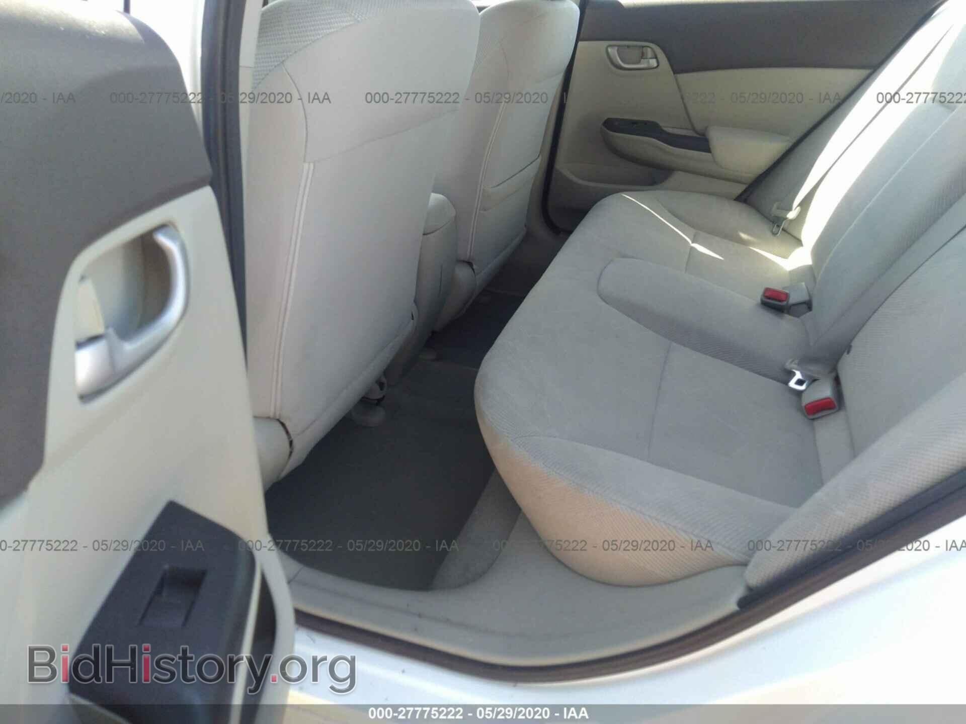 2012 HONDA CIVIC - VIN: 19XFB2F52CE351345 - Фото 8