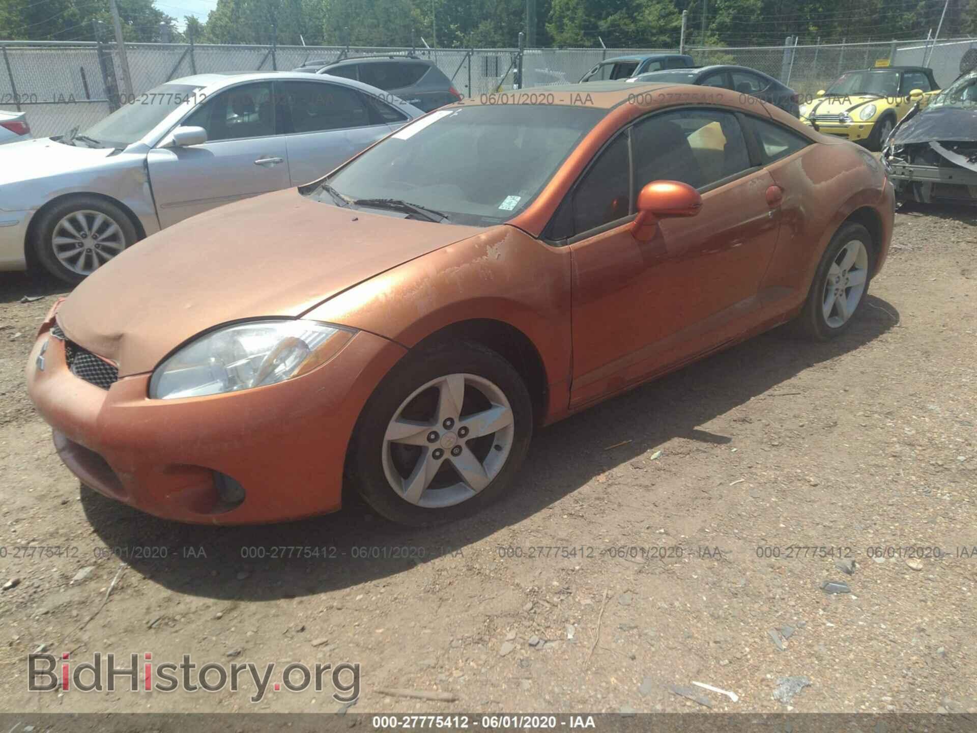 2006 MITSUBISHI ECLIPSE - VIN: 4A3AK24F96E017400 - Фото 2