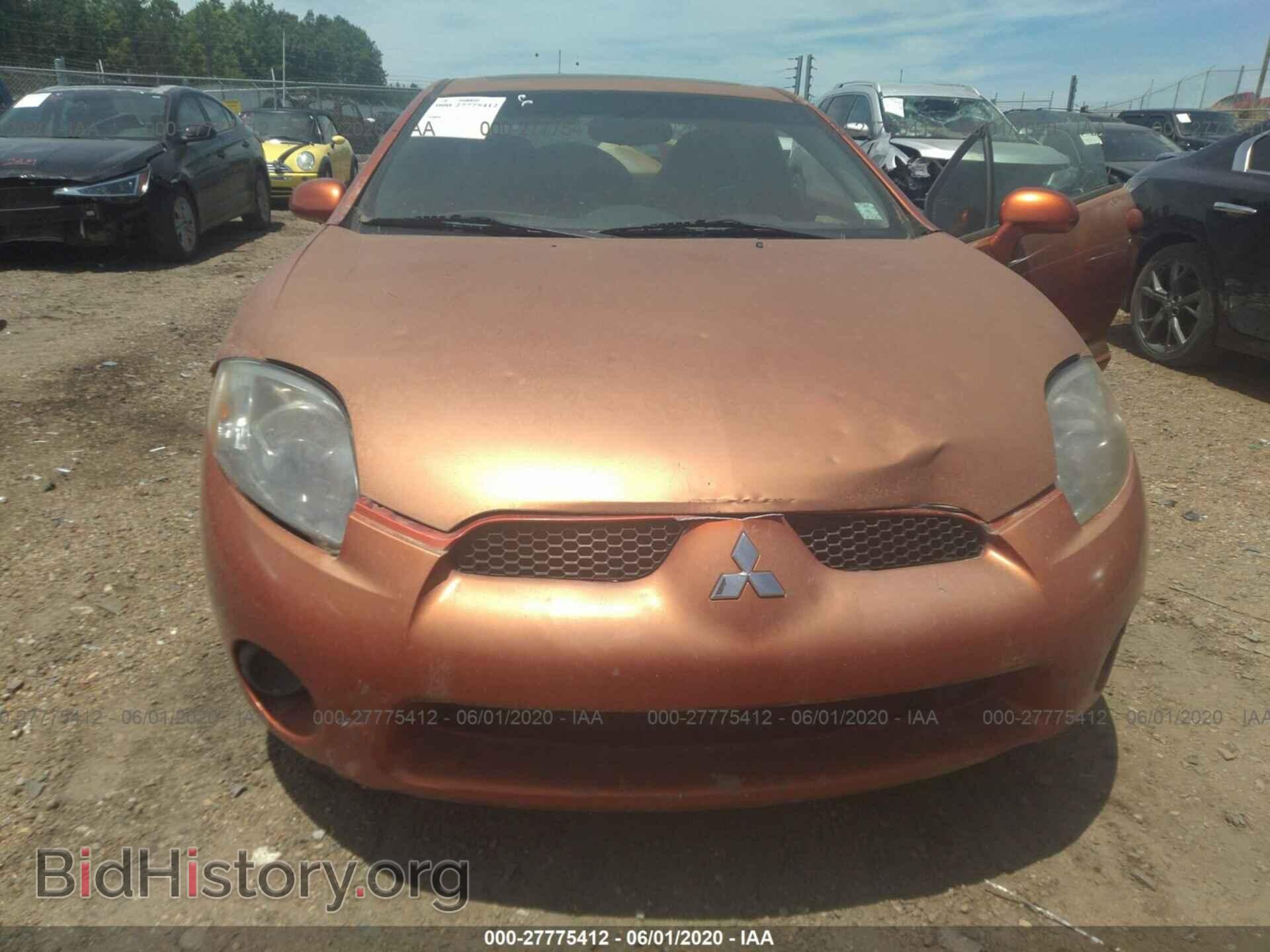 2006 MITSUBISHI ECLIPSE - VIN: 4A3AK24F96E017400 - Фото 6