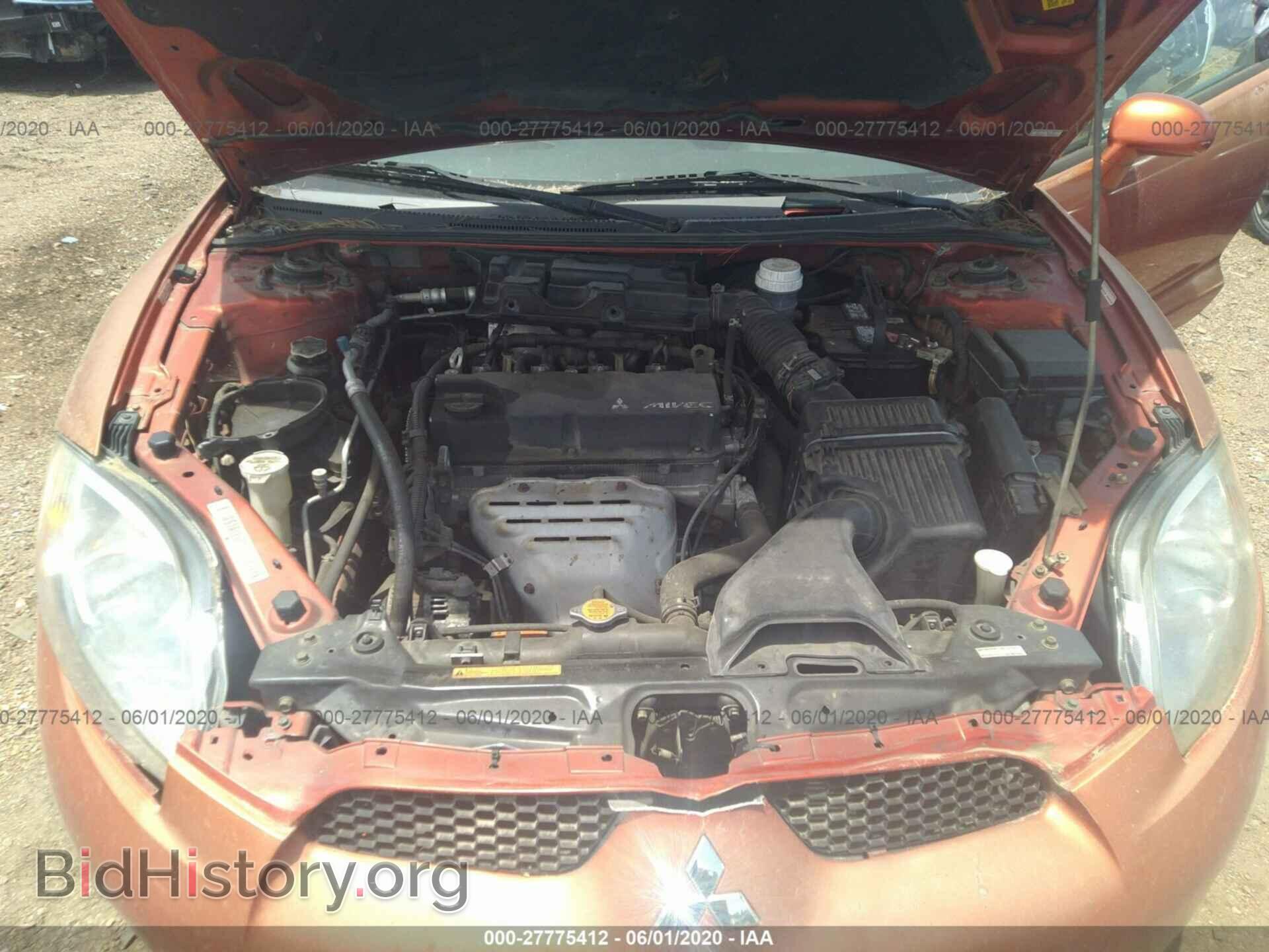 2006 MITSUBISHI ECLIPSE - VIN: 4A3AK24F96E017400 - Фото 10