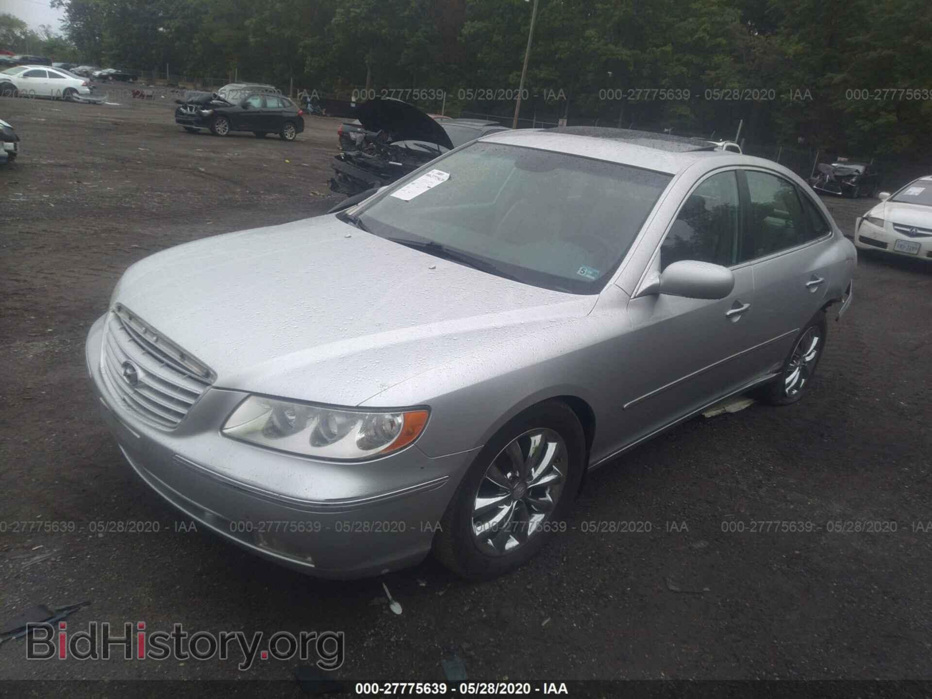2007 HYUNDAI AZERA - VIN: KMHFC46F37A206479 - Фото 2