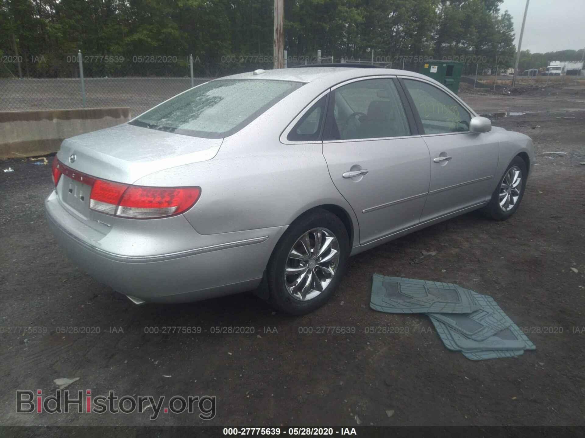 2007 HYUNDAI AZERA - VIN: KMHFC46F37A206479 - Фото 4