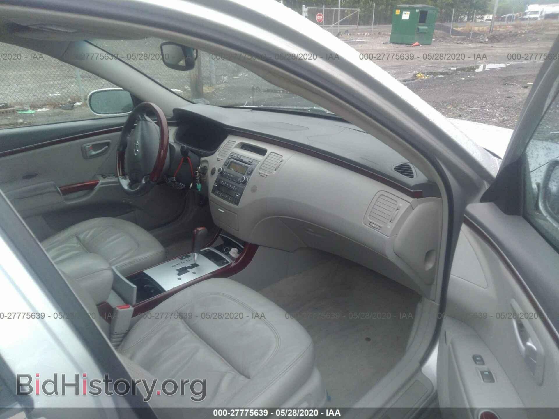 2007 HYUNDAI AZERA - VIN: KMHFC46F37A206479 - Фото 5