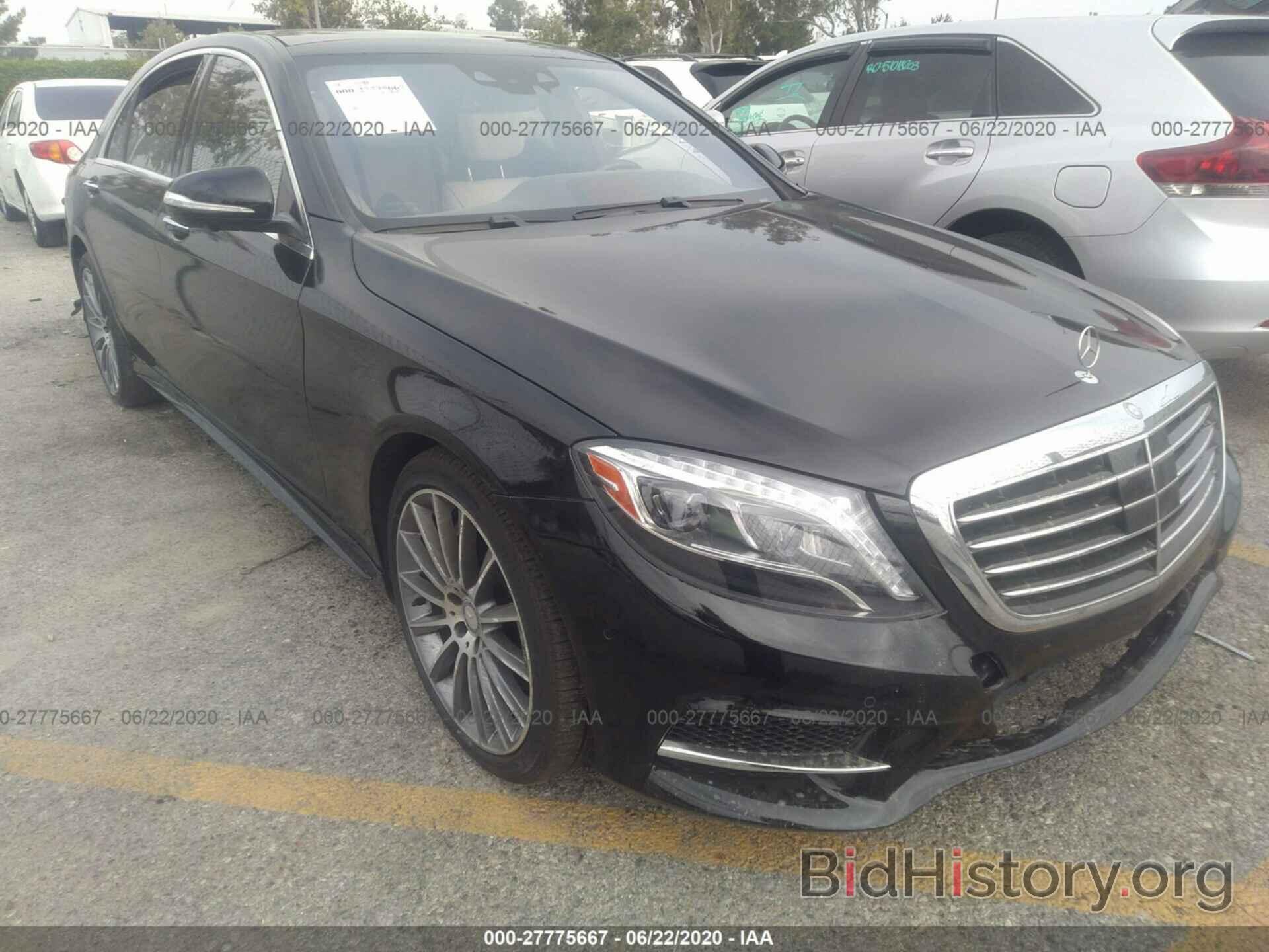 Photo WDDUG8CB7FA118225 - MERCEDES-BENZ S-CLASS 2015