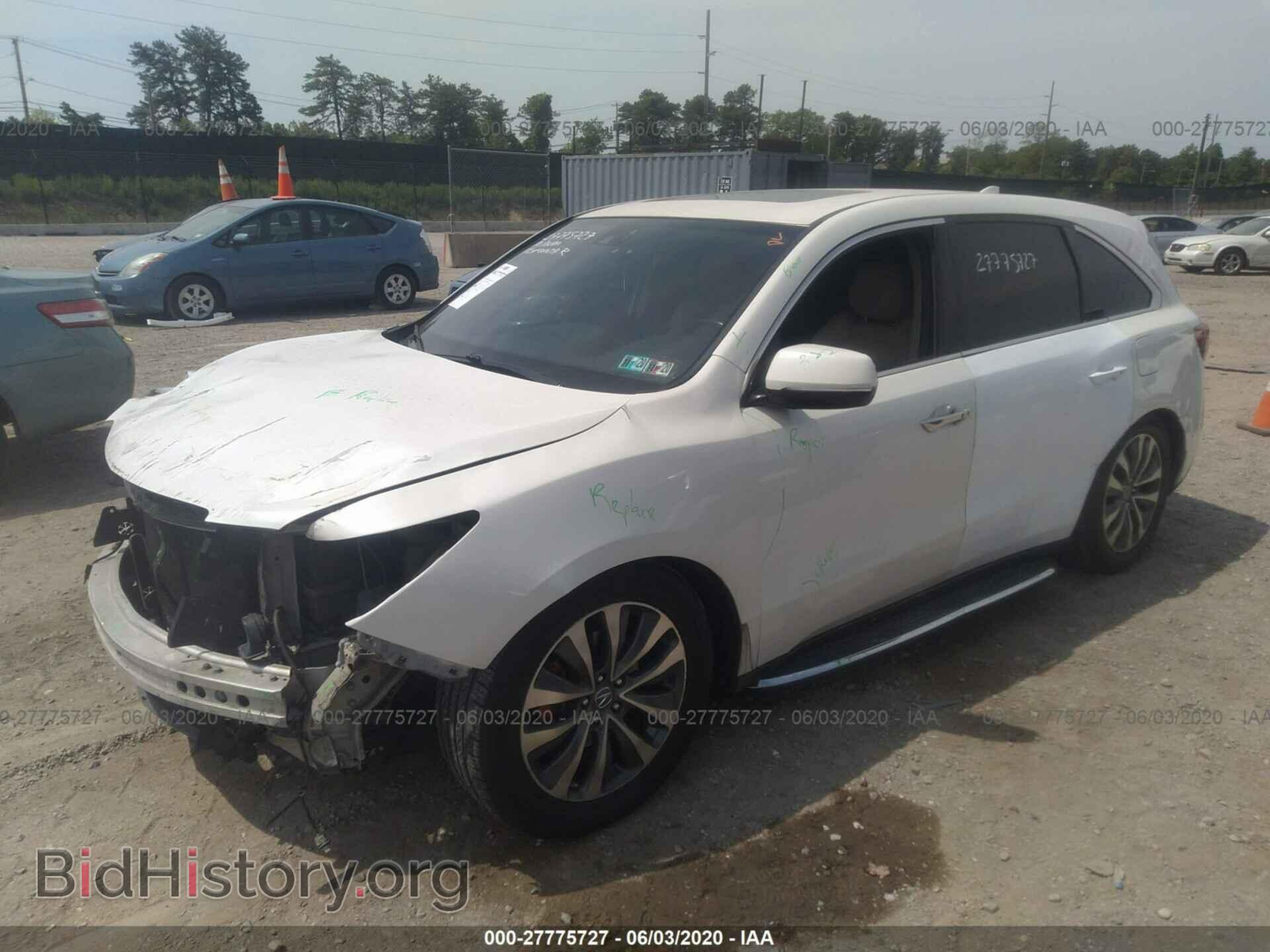 2014 ACURA MDX - VIN: 5FRYD4H48EB014662 - Photo 2