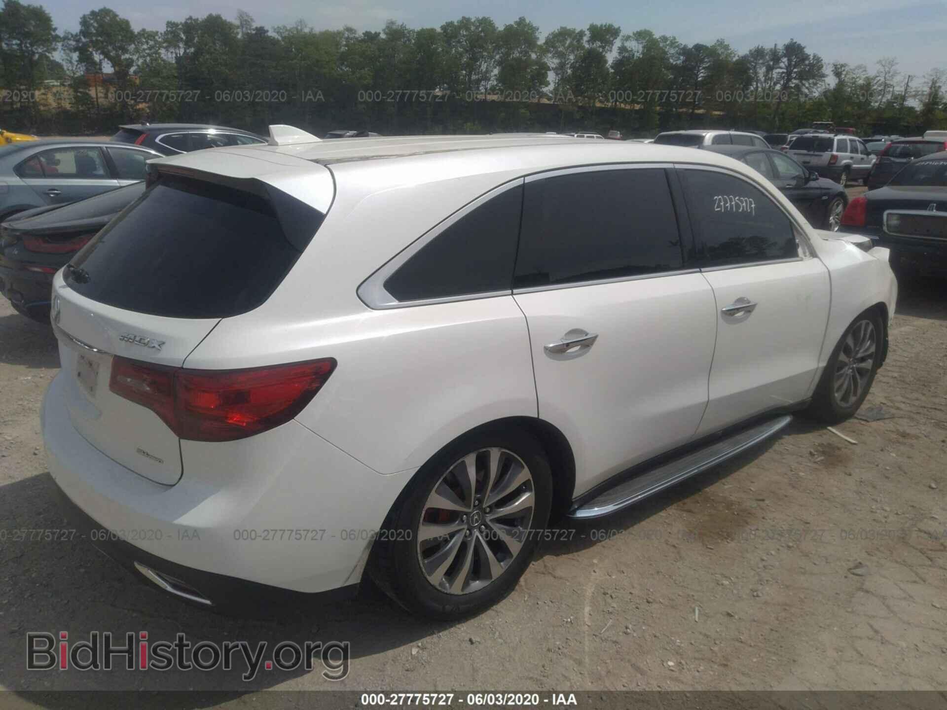 2014 ACURA MDX - VIN: 5FRYD4H48EB014662 - Photo 4