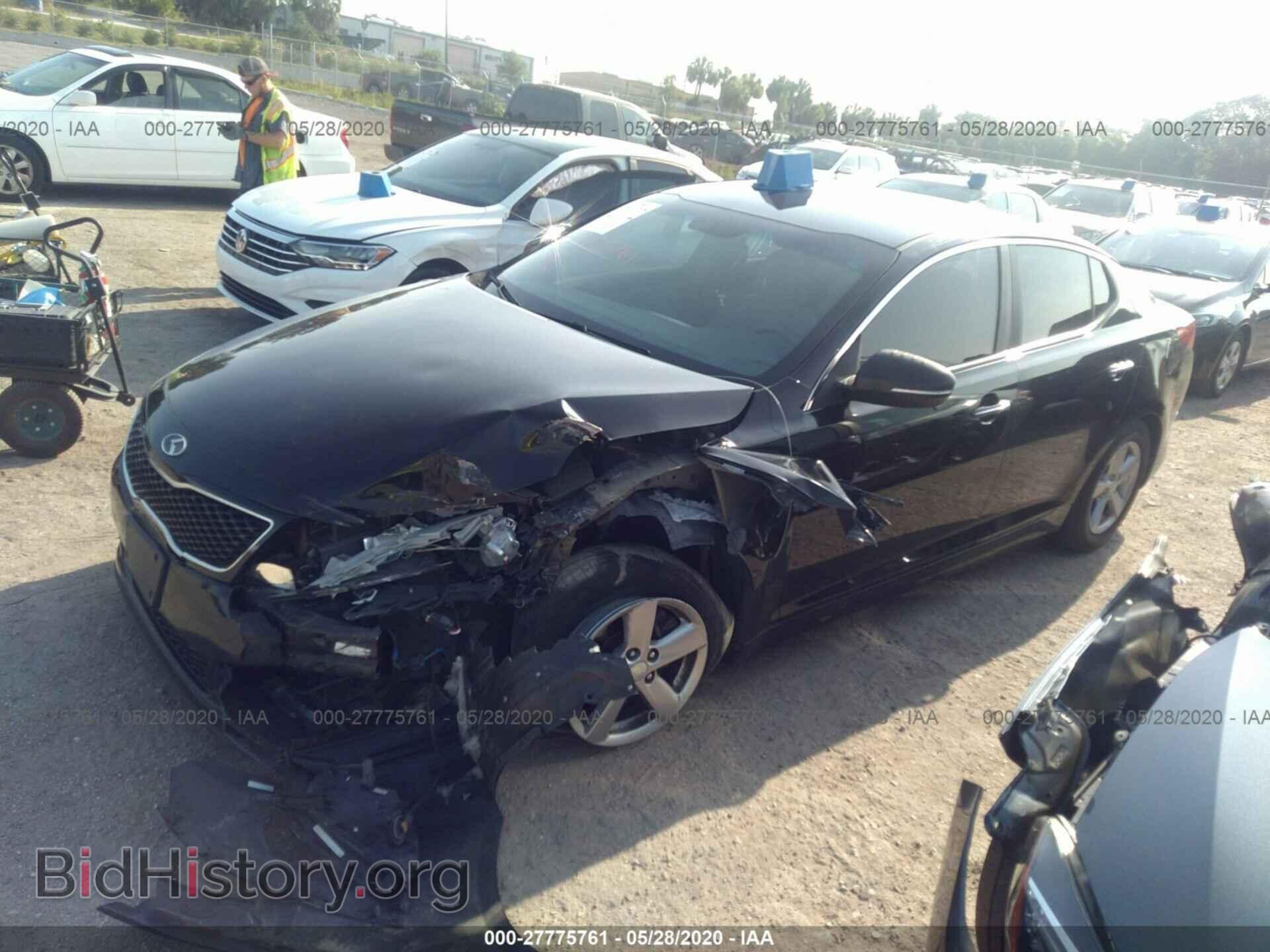 2014 KIA OPTIMA - VIN: 5XXGM4A75EG280736 - Фото 2