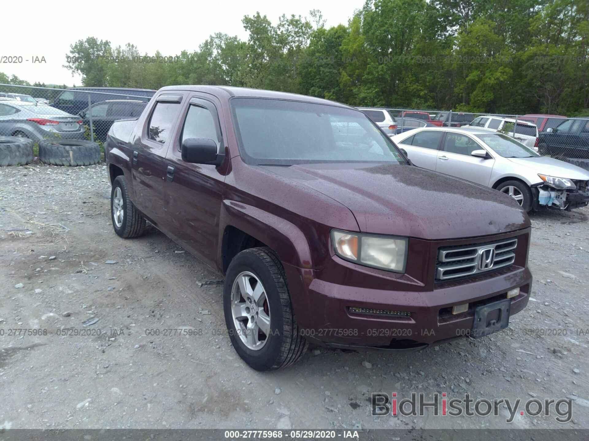 Photo 2HJYK162X7H527539 - HONDA RIDGELINE 2007