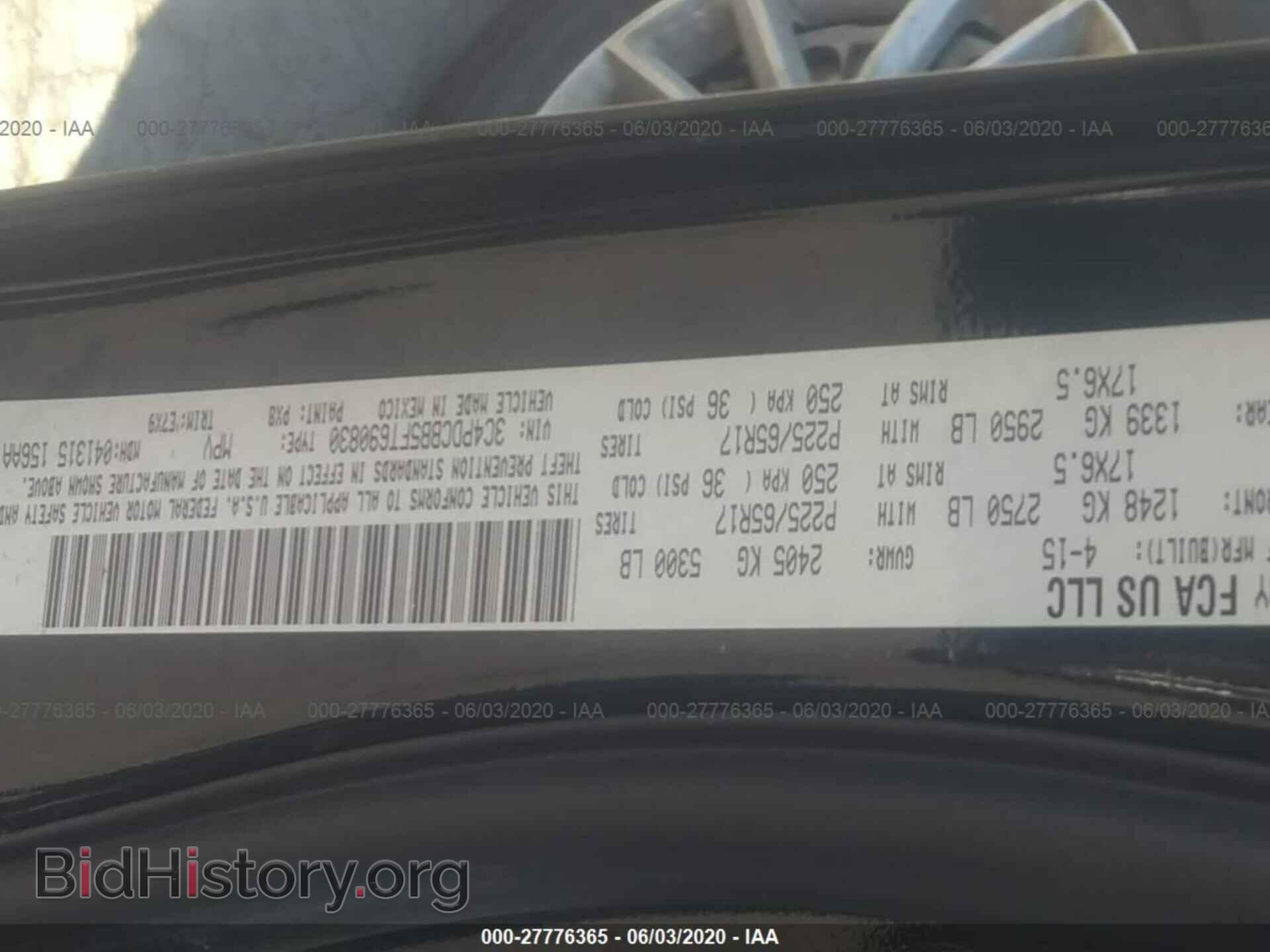 2015 DODGE JOURNEY - VIN: 3C4PDCBB5FT690830 - Photo 9