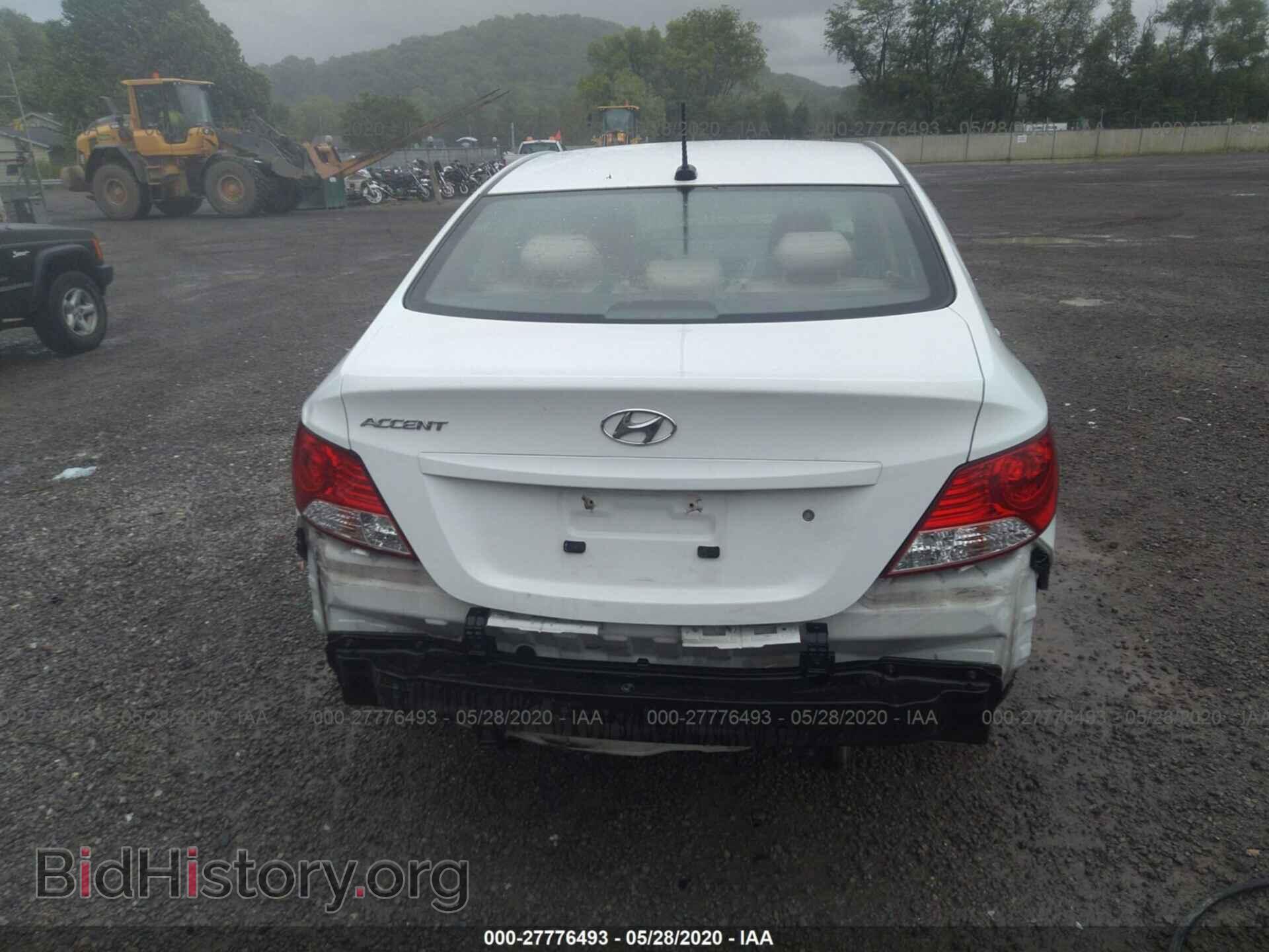 2013 HYUNDAI ACCENT - VIN: KMHCT4AE6DU433208 - Фото 6
