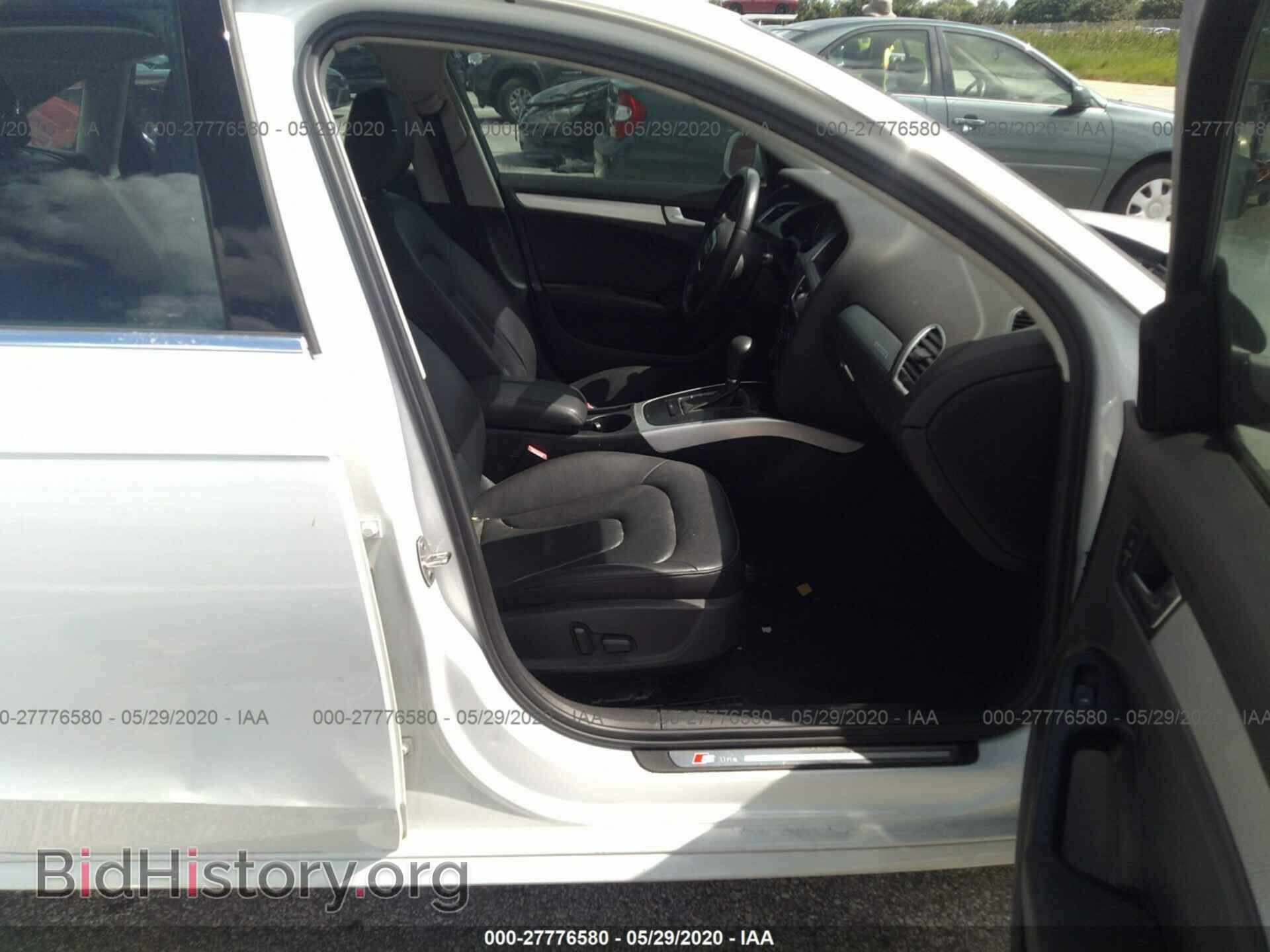 2012 AUDI A4 - VIN: WAUFFAFL8CA091398 - Фото 5