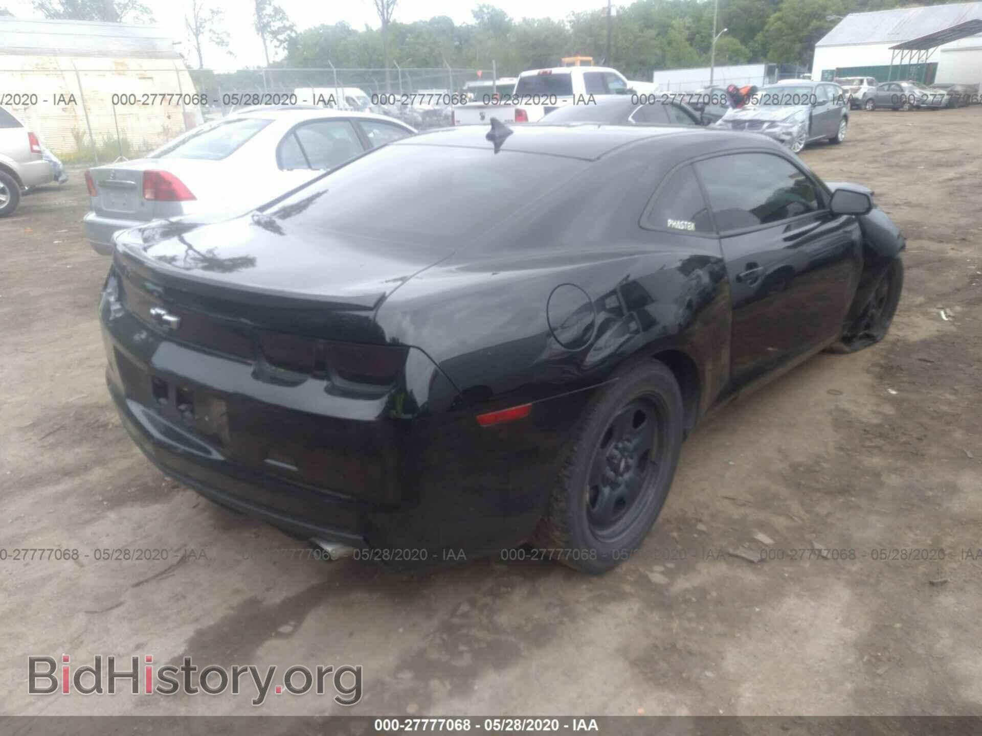 2013 CHEVROLET CAMARO - VIN: 2G1FA1E36D9105601 - Фото 4