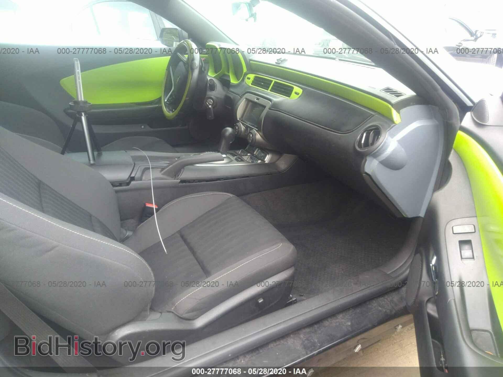2013 CHEVROLET CAMARO - VIN: 2G1FA1E36D9105601 - Фото 5