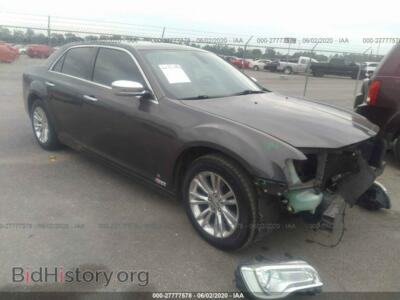 2016 Chrysler 300C, серый — VIN 2C3CCAEG7GH230015, IAAI