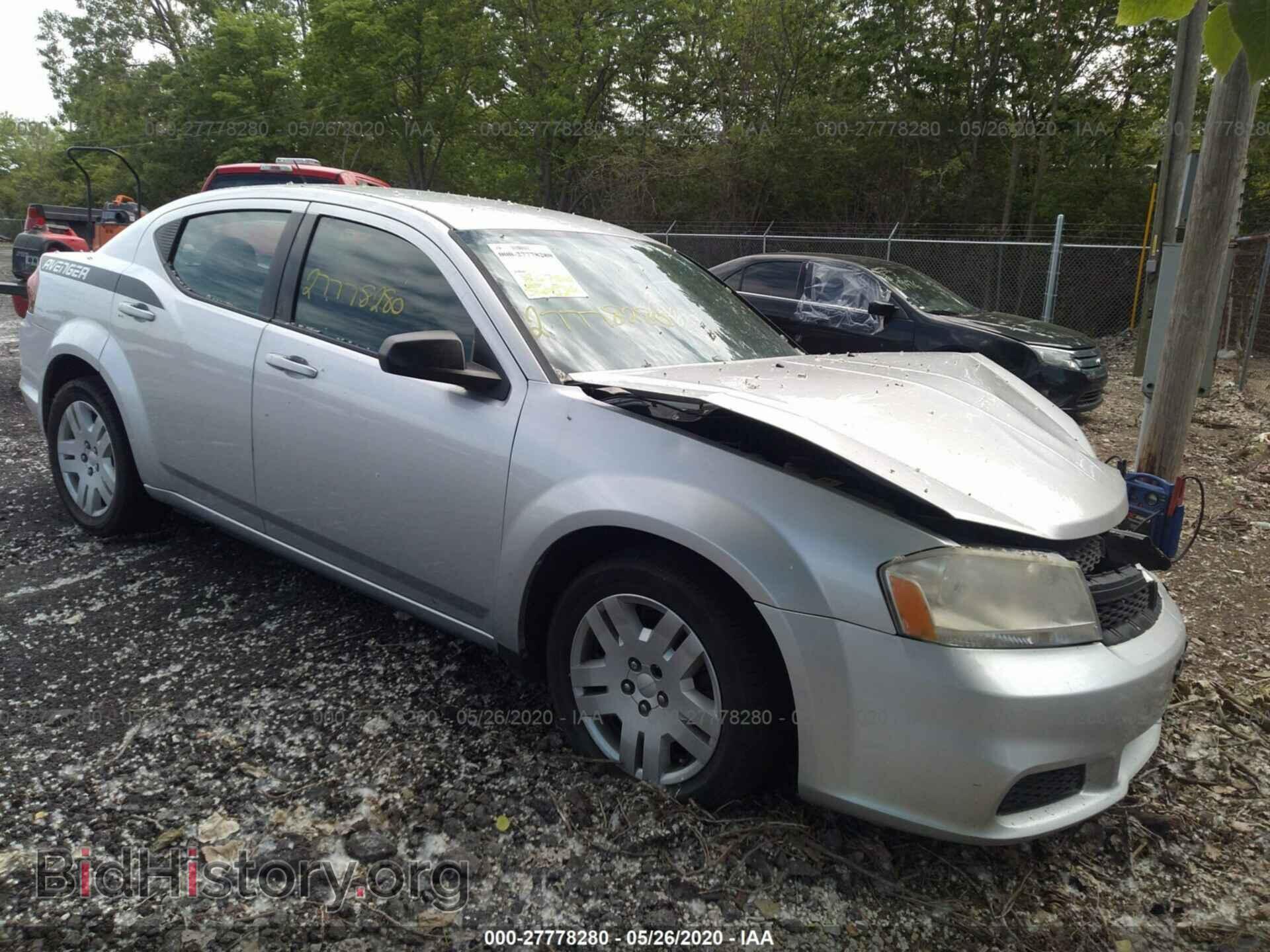 Фотография 1B3BD4FB6BN598647 - DODGE AVENGER 2011