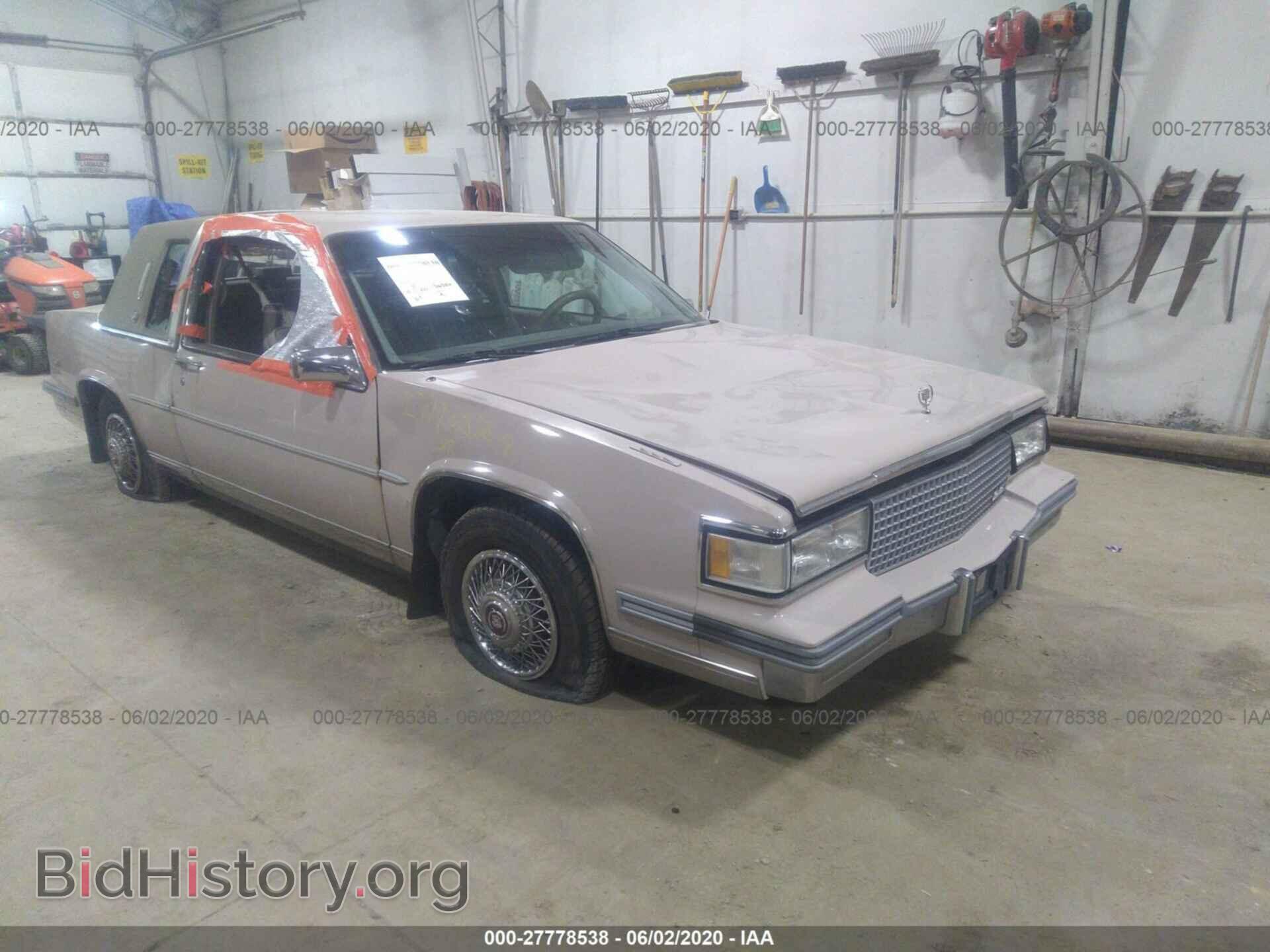 Photo 1G6CD115XJ4217019 - CADILLAC DEVILLE 1988