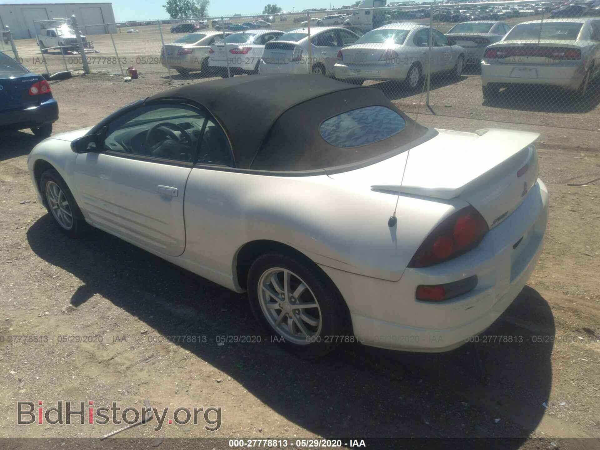 2001 MITSUBISHI ECLIPSE - VIN: 4A3AE35G61E006092 - Фото 3