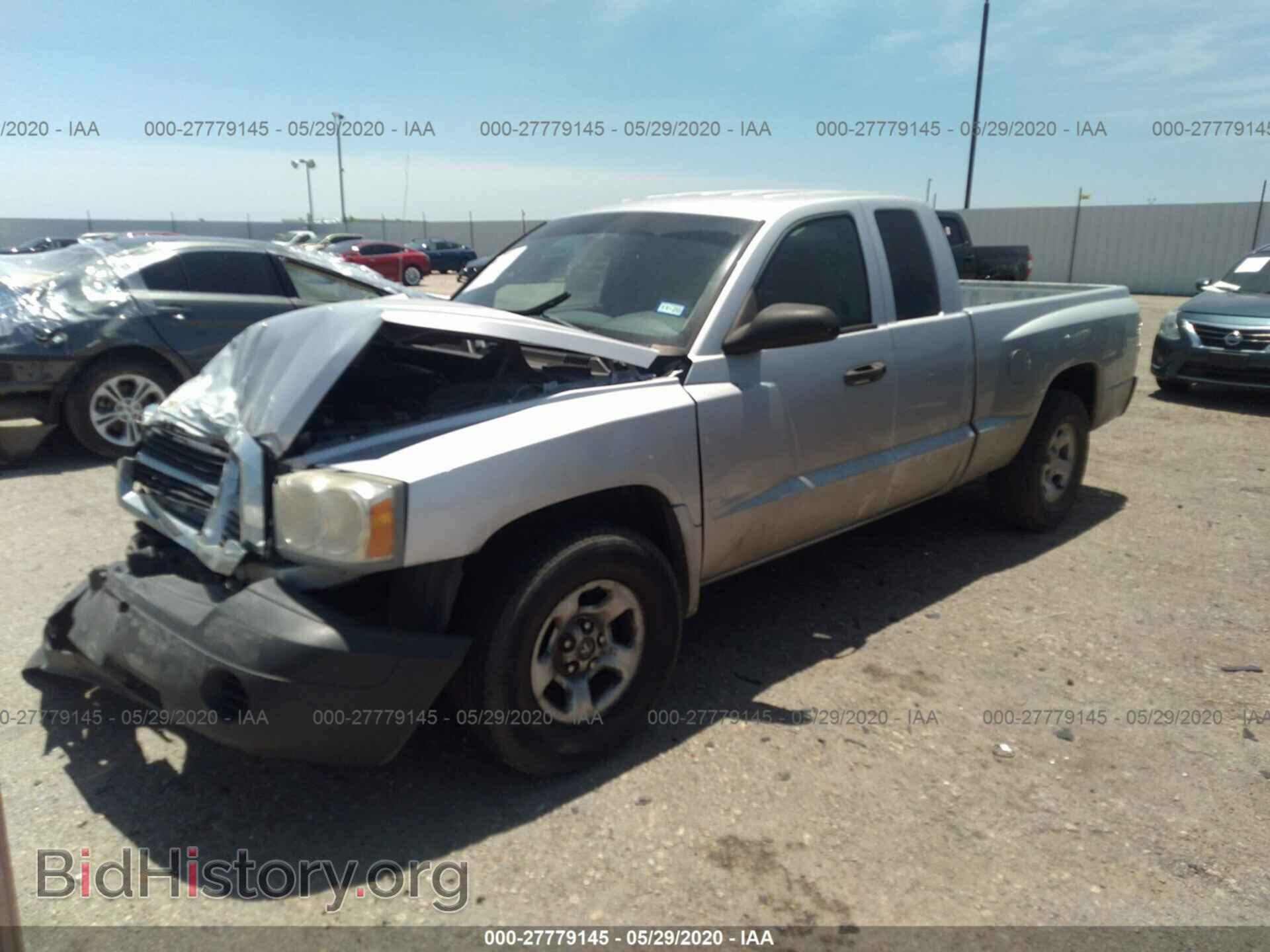 2005 DODGE DAKOTA - VIN: 1D7HE22K45S304416 - Фото 2
