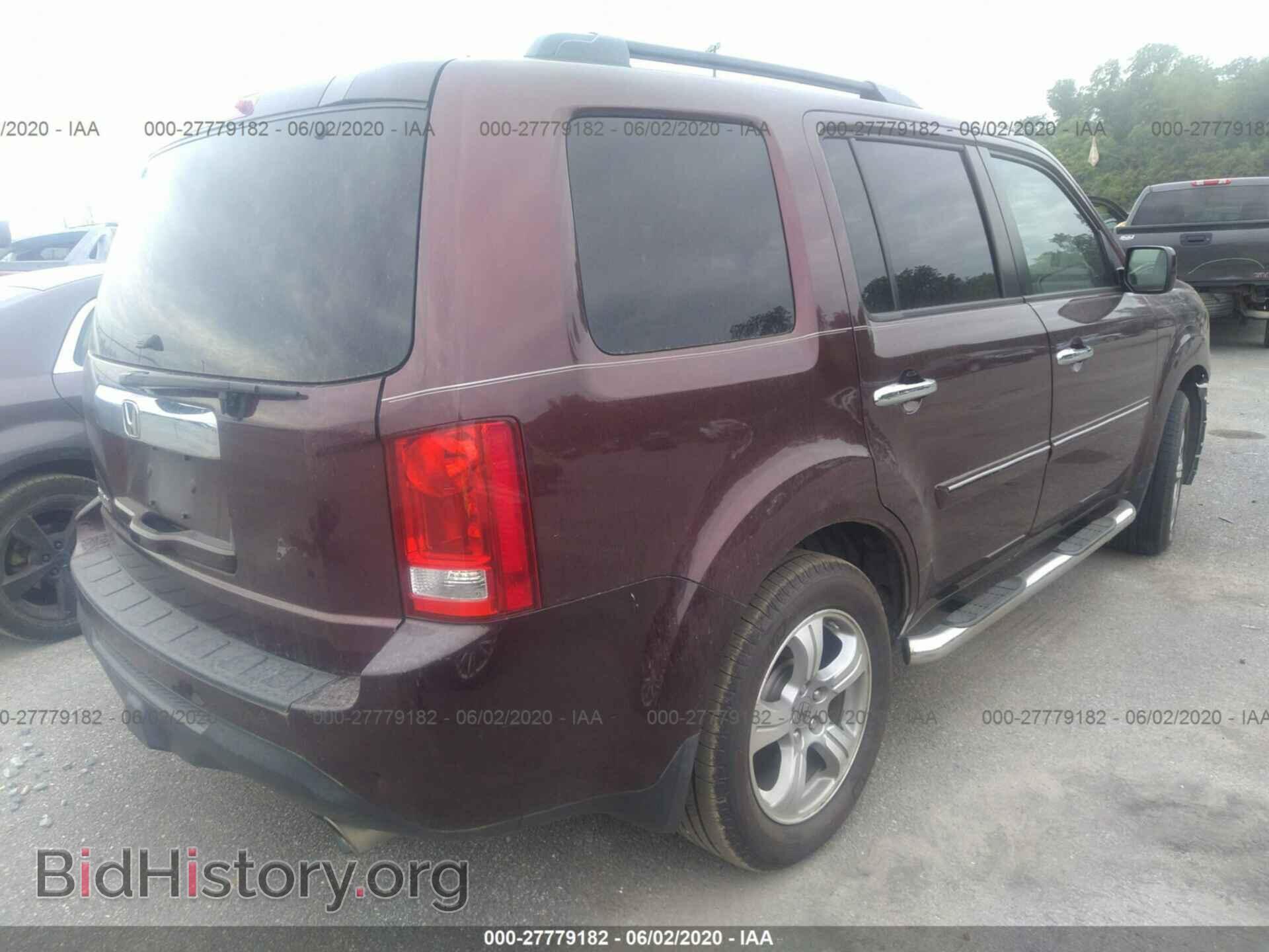 2012 HONDA PILOT - VIN: 5FNYF3H59CB033393 - Фото 4